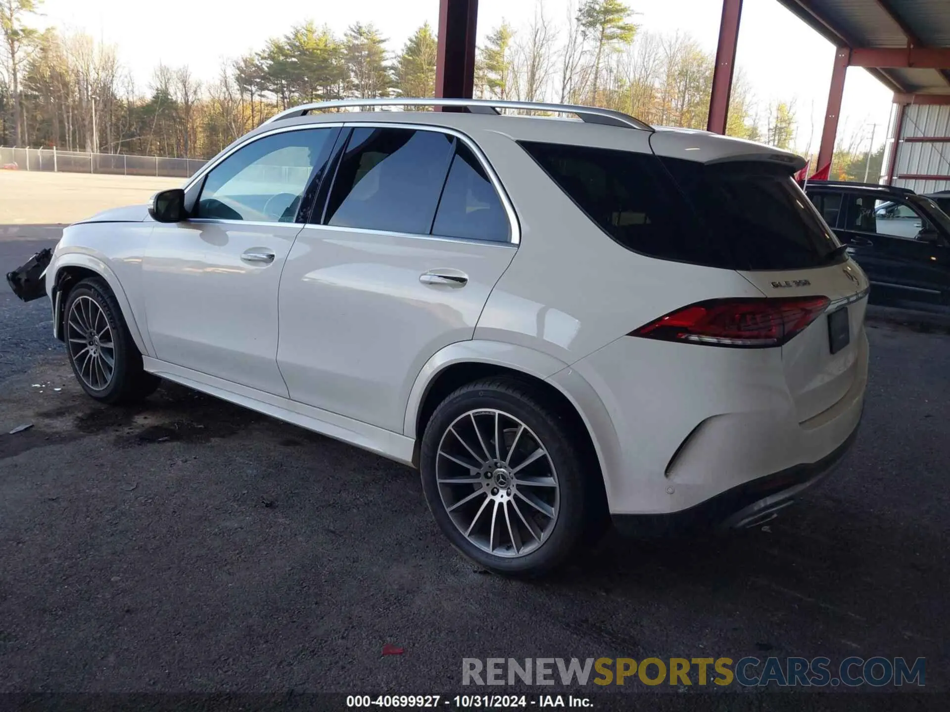 3 fotografías del automóvil dañado 4JGFB4KB2NA823696 MERCEDES-BENZ GLE 350 2022