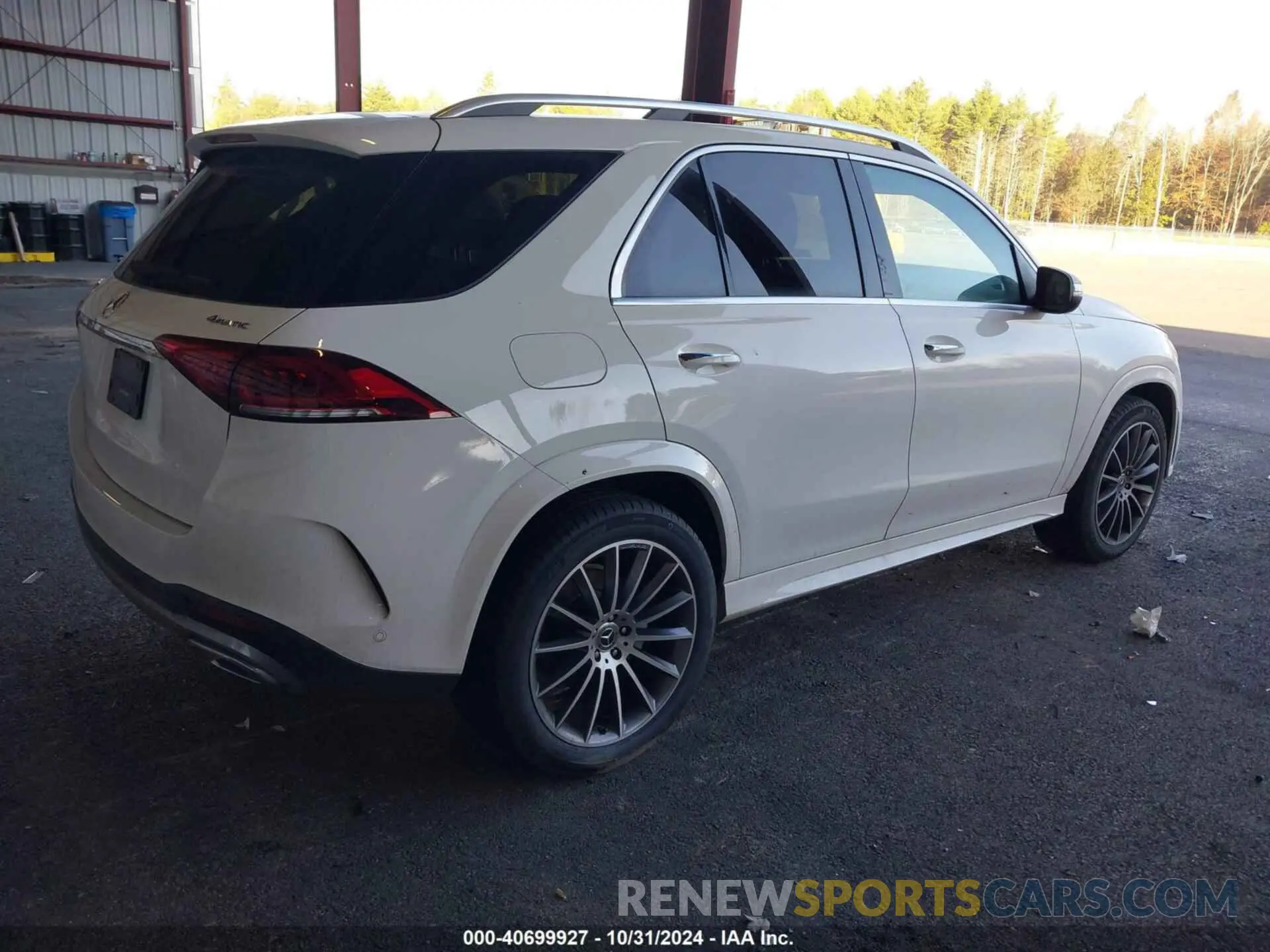 4 fotografías del automóvil dañado 4JGFB4KB2NA823696 MERCEDES-BENZ GLE 350 2022