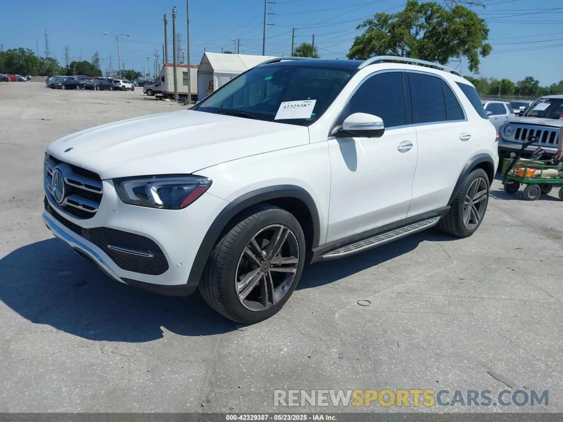 2 fotografías del automóvil dañado 4JGFB4KB3NA713210 MERCEDES-BENZ GLE 350 2022