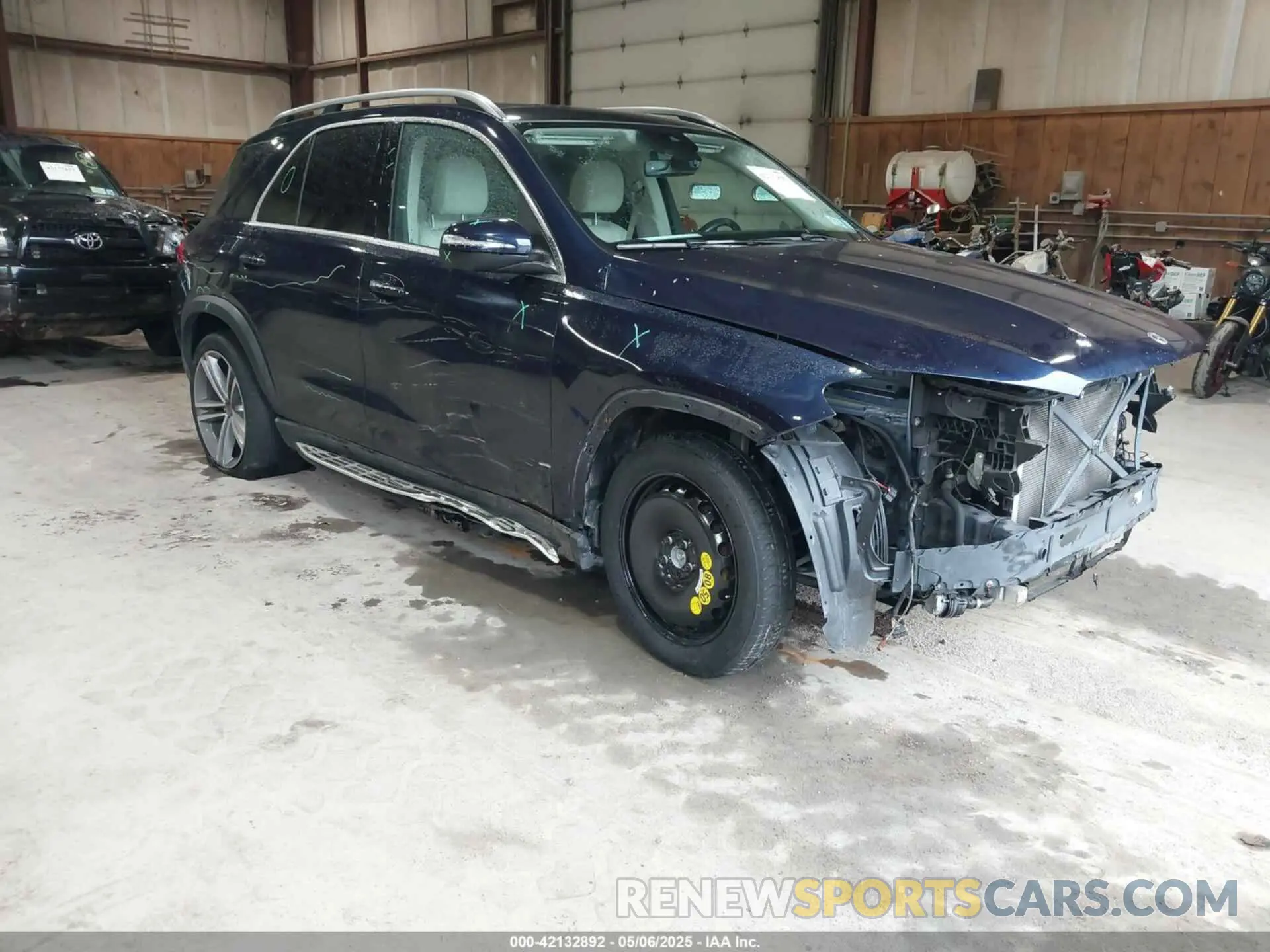 1 fotografías del automóvil dañado 4JGFB4KB3NA786559 MERCEDES-BENZ GLE 350 2022