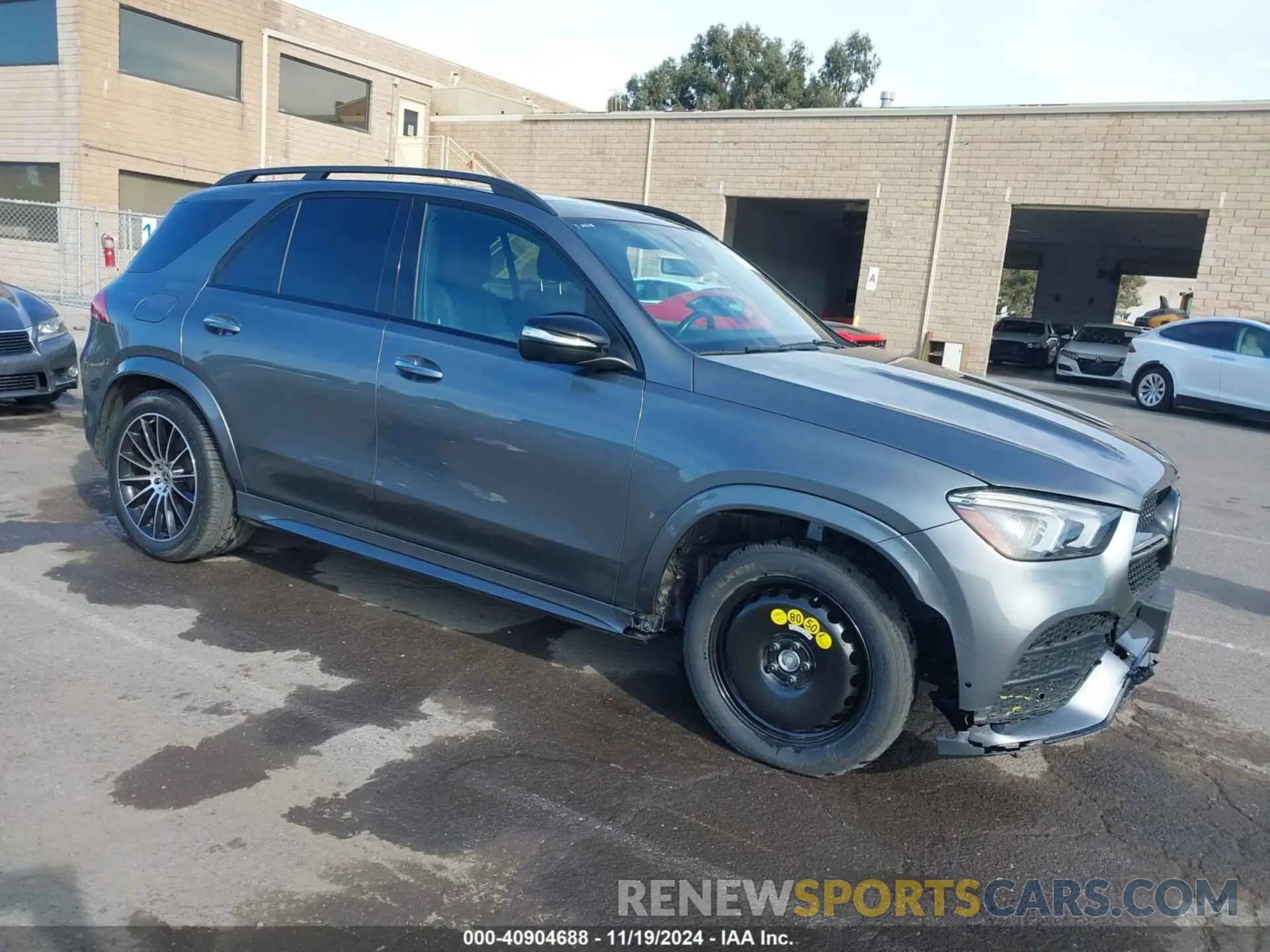 1 fotografías del automóvil dañado 4JGFB4KB4NA635827 MERCEDES-BENZ GLE 350 2022