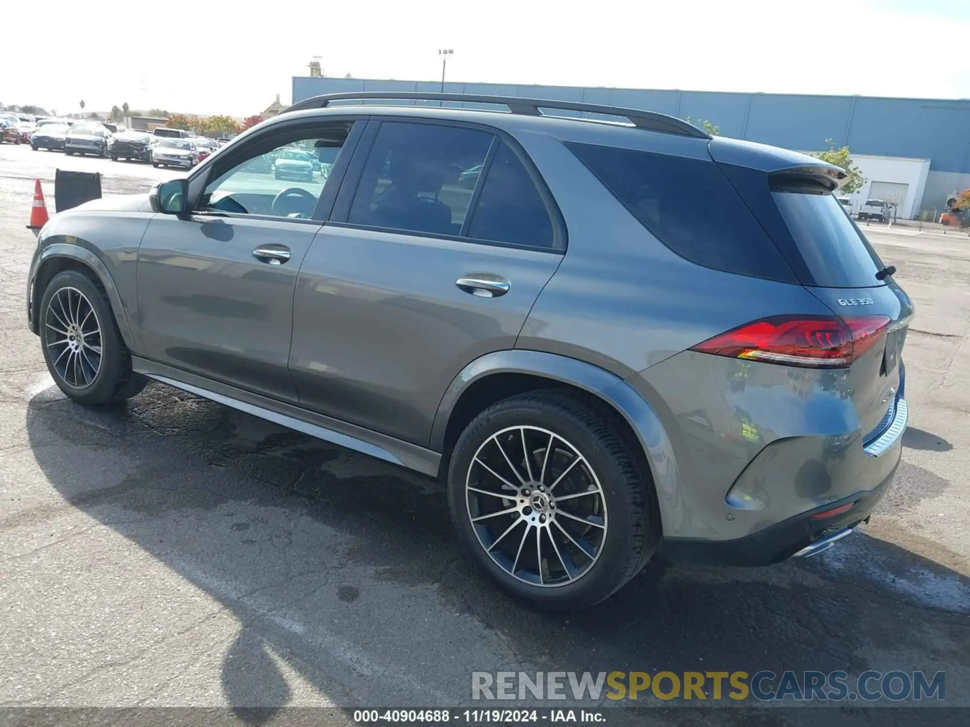 3 fotografías del automóvil dañado 4JGFB4KB4NA635827 MERCEDES-BENZ GLE 350 2022