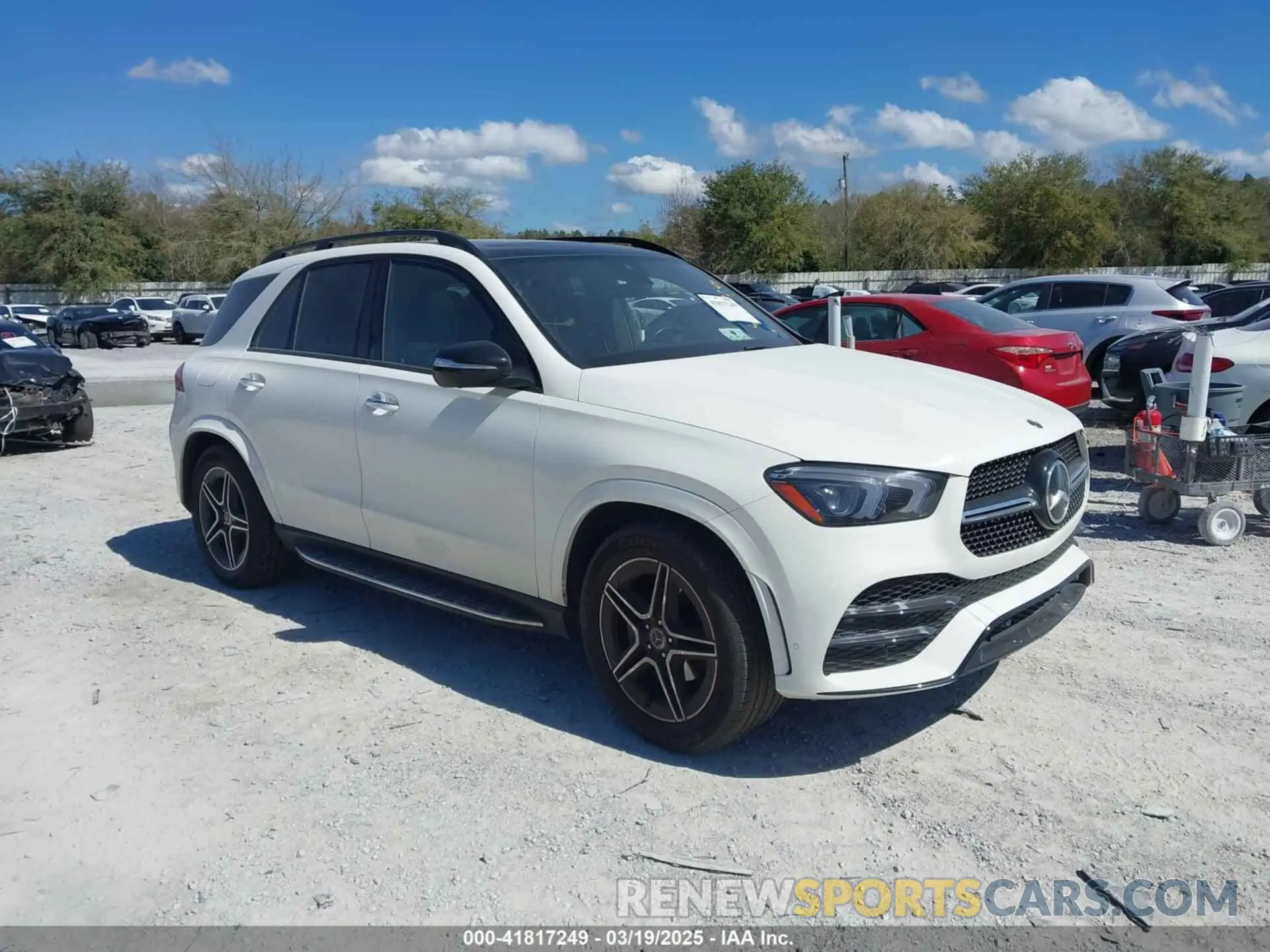 1 fotografías del automóvil dañado 4JGFB4KB4NA826308 MERCEDES-BENZ GLE 350 2022