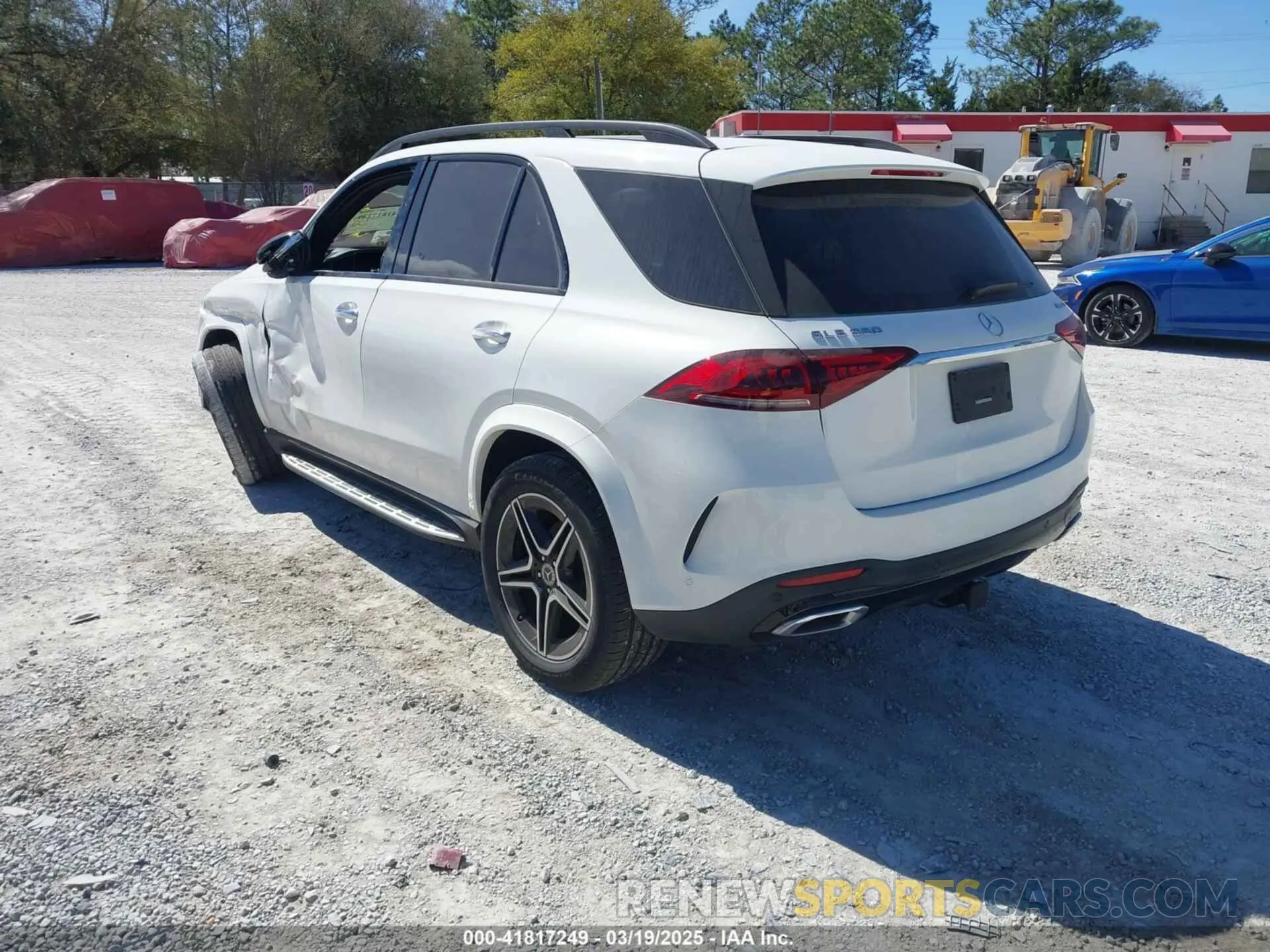 3 fotografías del automóvil dañado 4JGFB4KB4NA826308 MERCEDES-BENZ GLE 350 2022