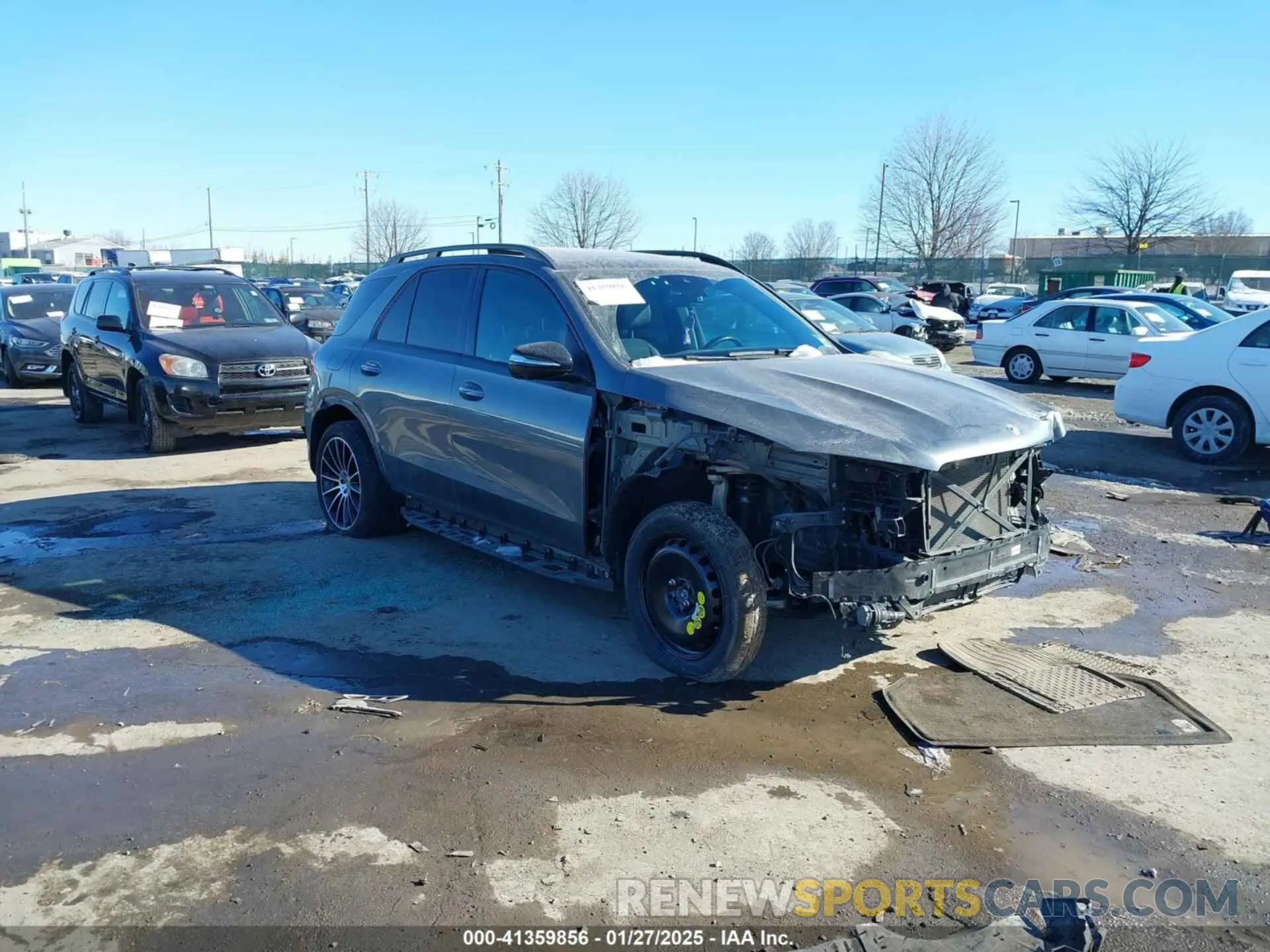 1 fotografías del automóvil dañado 4JGFB4KB6NA709829 MERCEDES-BENZ GLE 350 2022