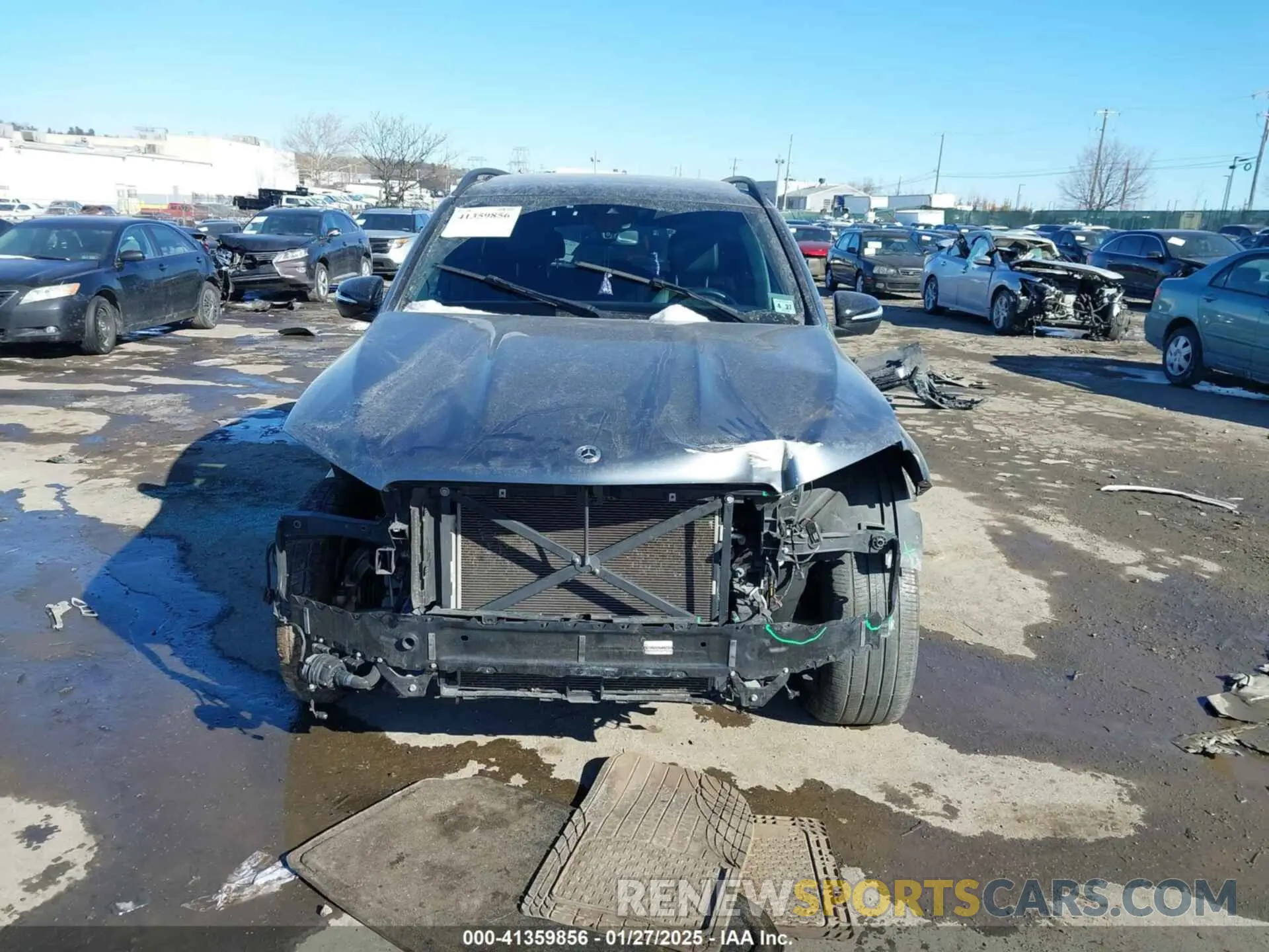 13 fotografías del automóvil dañado 4JGFB4KB6NA709829 MERCEDES-BENZ GLE 350 2022