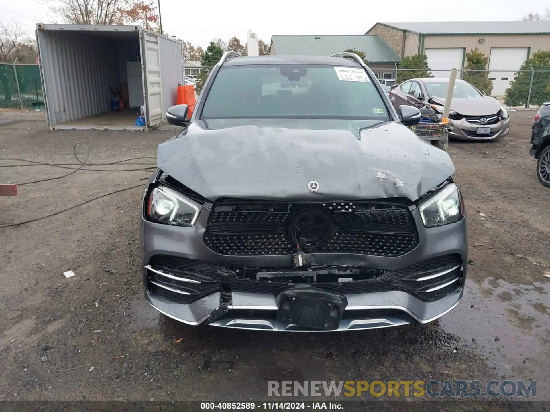 12 fotografías del automóvil dañado 4JGFB4KB6NA819215 MERCEDES-BENZ GLE 350 2022