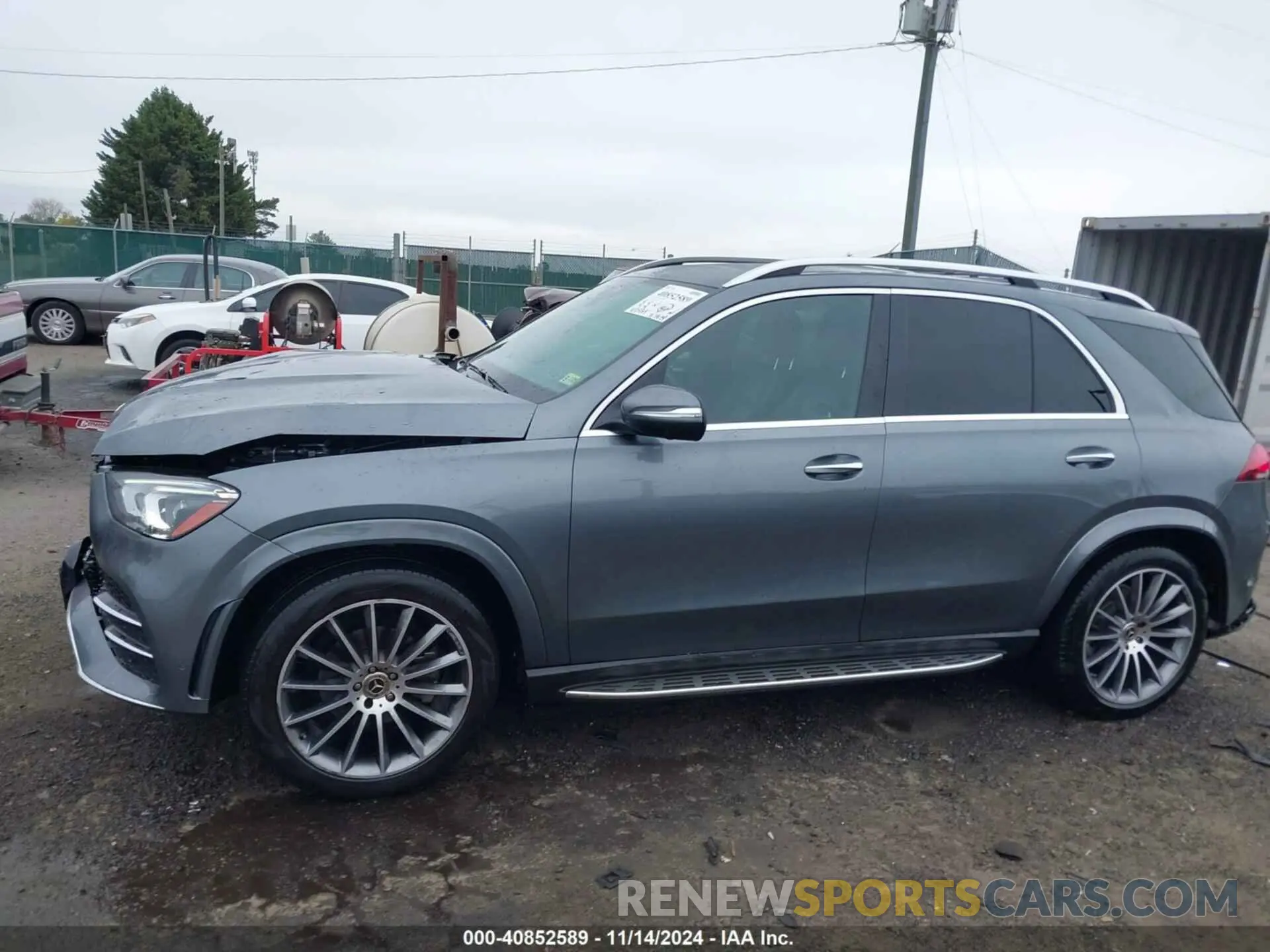 14 fotografías del automóvil dañado 4JGFB4KB6NA819215 MERCEDES-BENZ GLE 350 2022