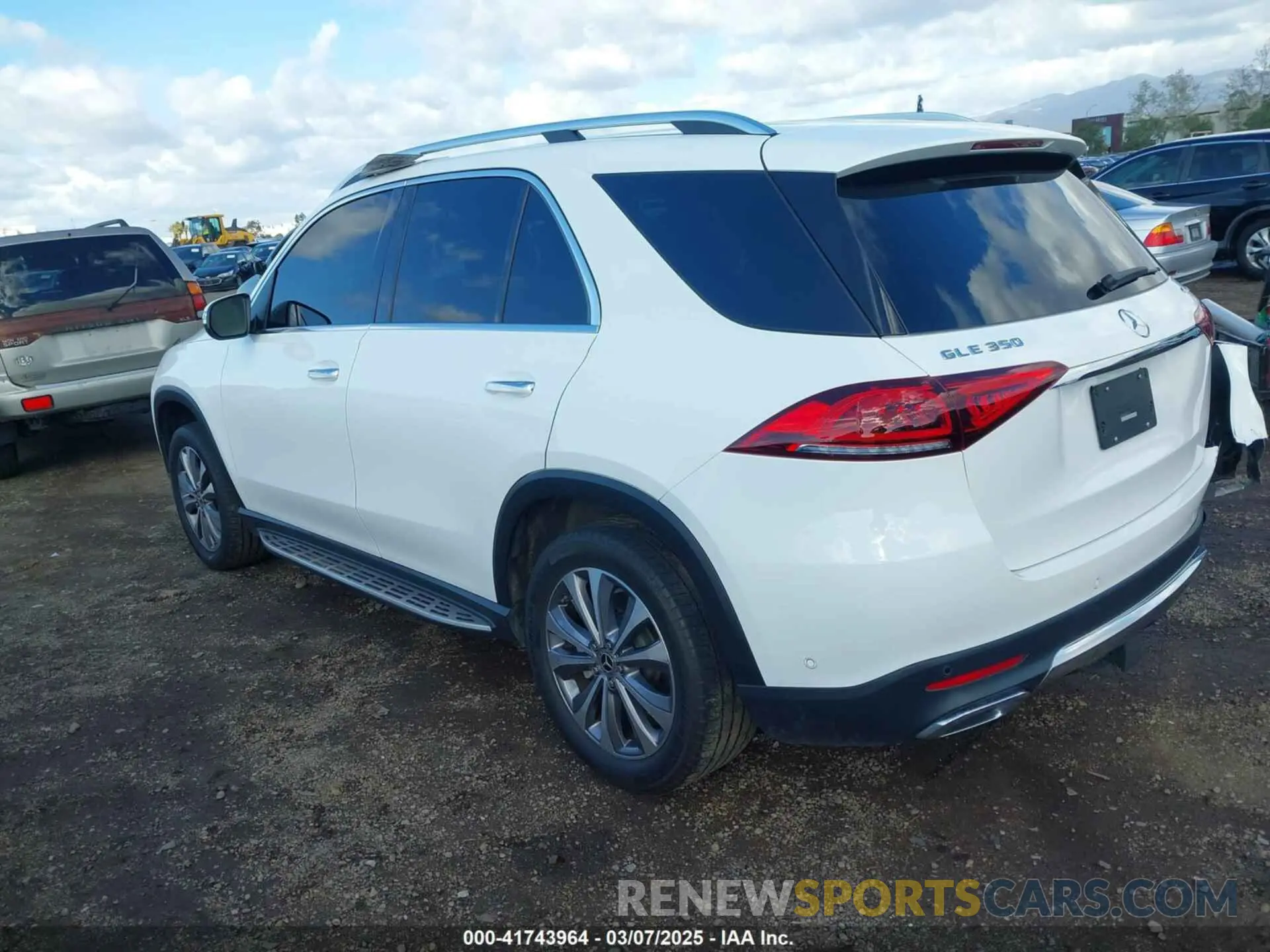 3 fotografías del automóvil dañado 4JGFB4KBXNA681596 MERCEDES-BENZ GLE 350 2022