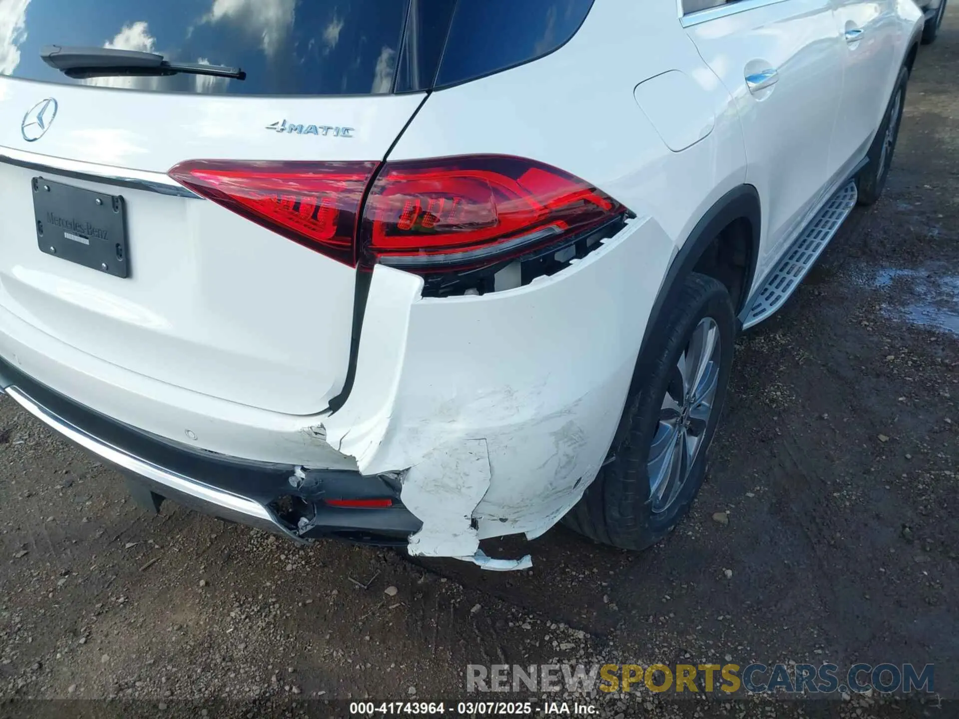 6 fotografías del automóvil dañado 4JGFB4KBXNA681596 MERCEDES-BENZ GLE 350 2022