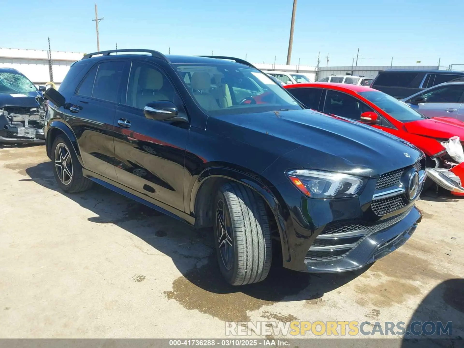 1 fotografías del automóvil dañado 4JGFB4KBXNA726486 MERCEDES-BENZ GLE 350 2022