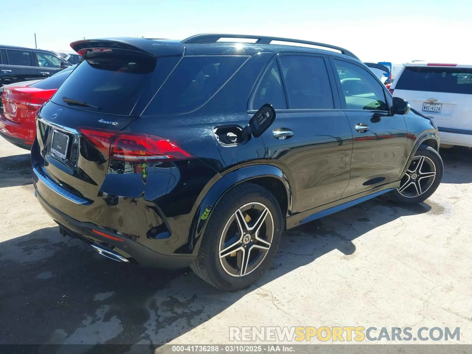 4 fotografías del automóvil dañado 4JGFB4KBXNA726486 MERCEDES-BENZ GLE 350 2022