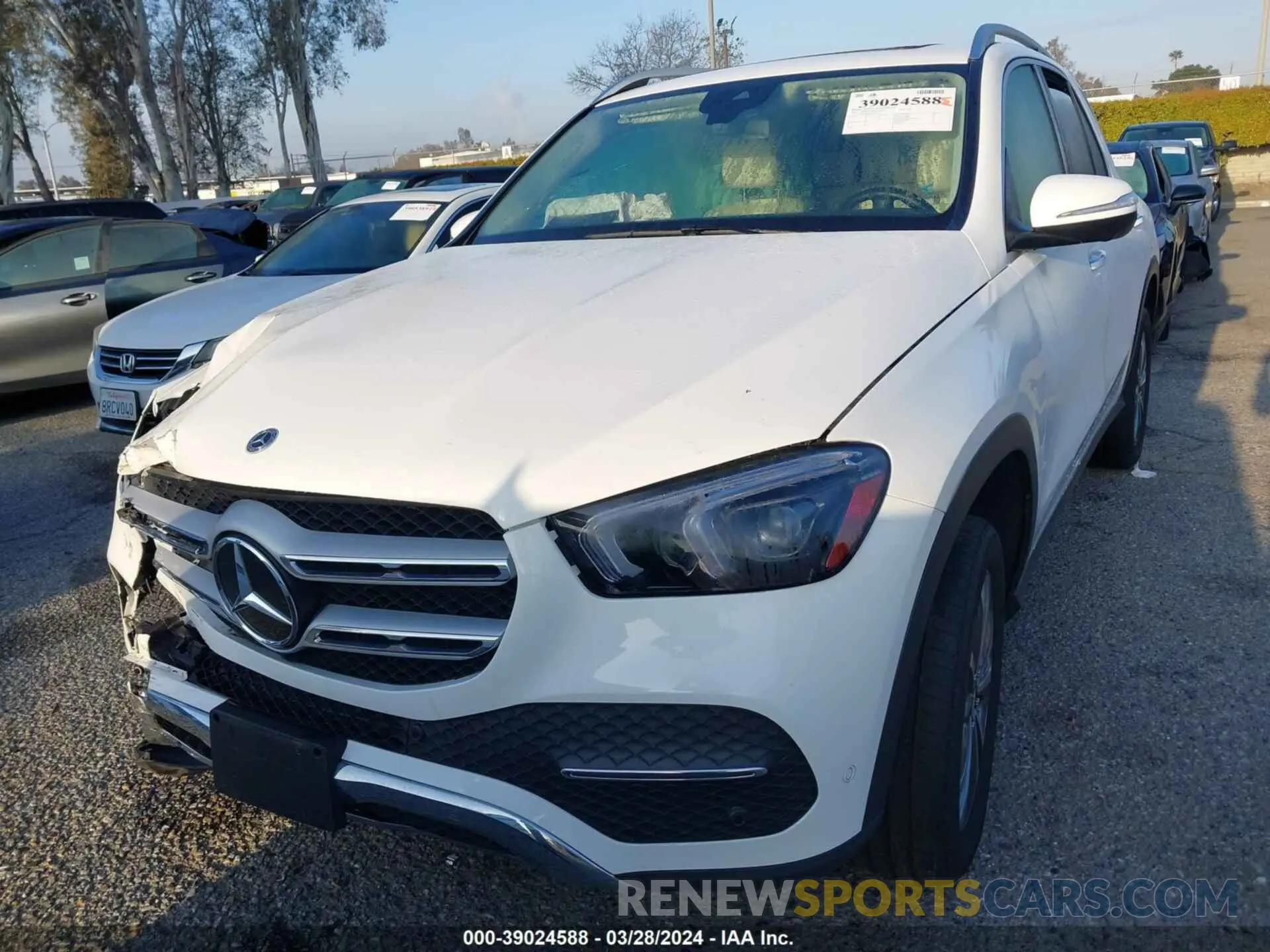 12 fotografías del automóvil dañado 4JGFB4KBXNA741537 MERCEDES-BENZ GLE 350 2022