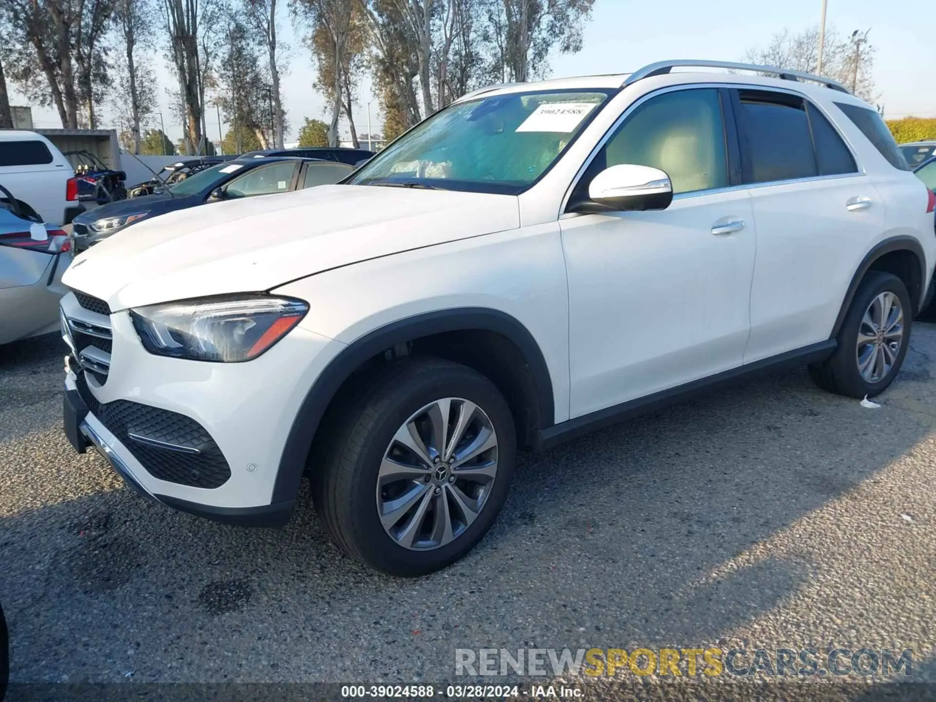 2 fotografías del automóvil dañado 4JGFB4KBXNA741537 MERCEDES-BENZ GLE 350 2022