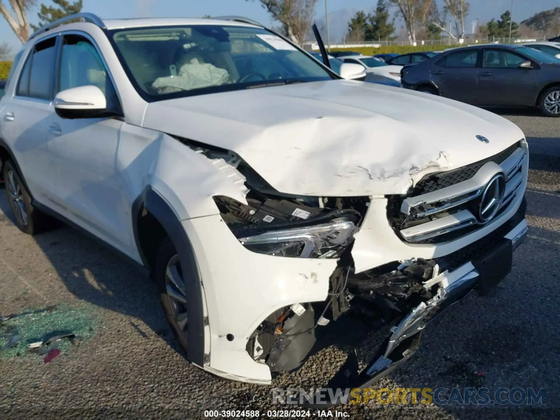 6 fotografías del automóvil dañado 4JGFB4KBXNA741537 MERCEDES-BENZ GLE 350 2022