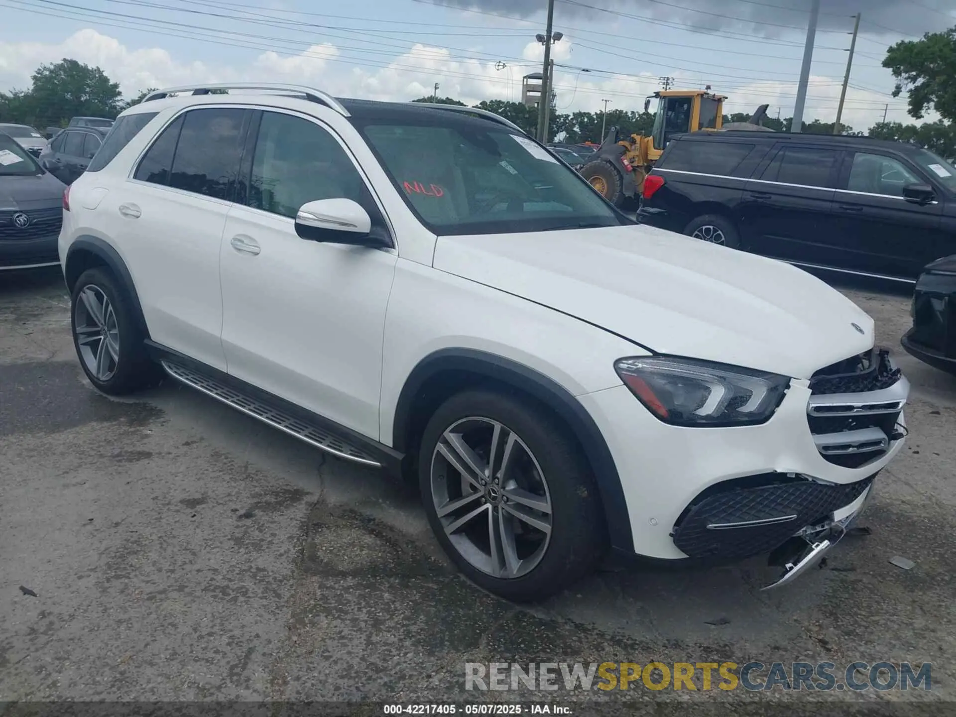 1 fotografías del automóvil dañado 4JGFB4KE8NA741613 MERCEDES-BENZ GLE 350 2022