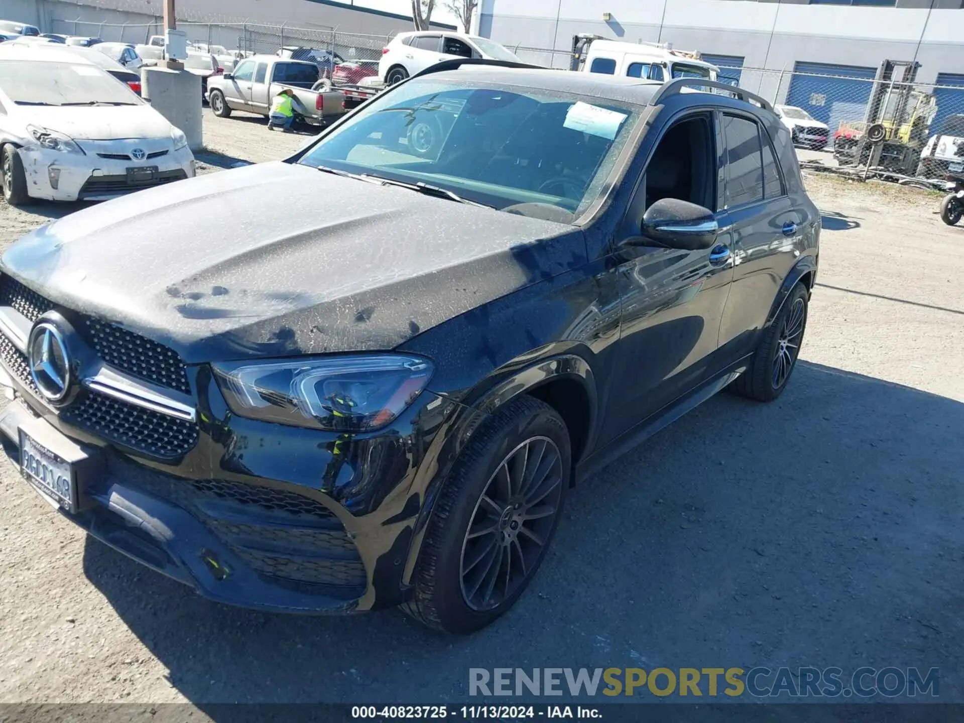 2 fotografías del automóvil dañado 4JGFB4JB4PA965004 MERCEDES-BENZ GLE 350 2023
