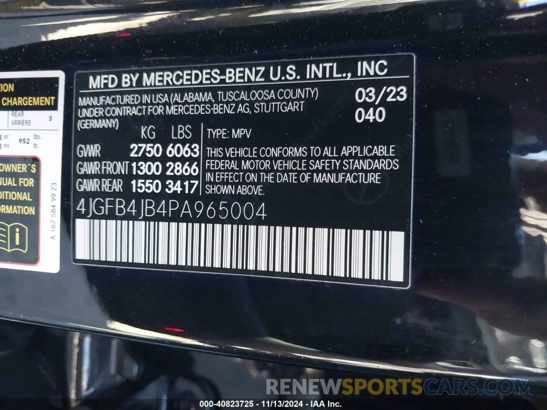 9 fotografías del automóvil dañado 4JGFB4JB4PA965004 MERCEDES-BENZ GLE 350 2023