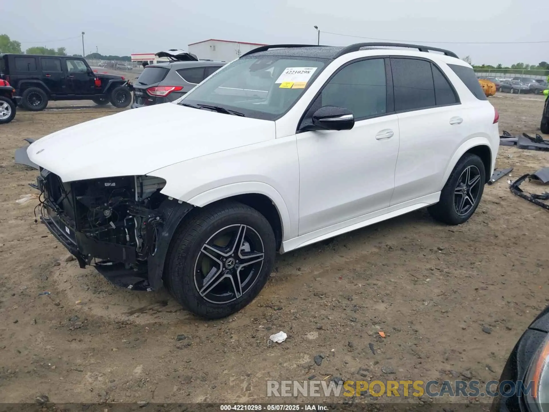 2 fotografías del automóvil dañado 4JGFB4KB6PA901903 MERCEDES-BENZ GLE 350 2023