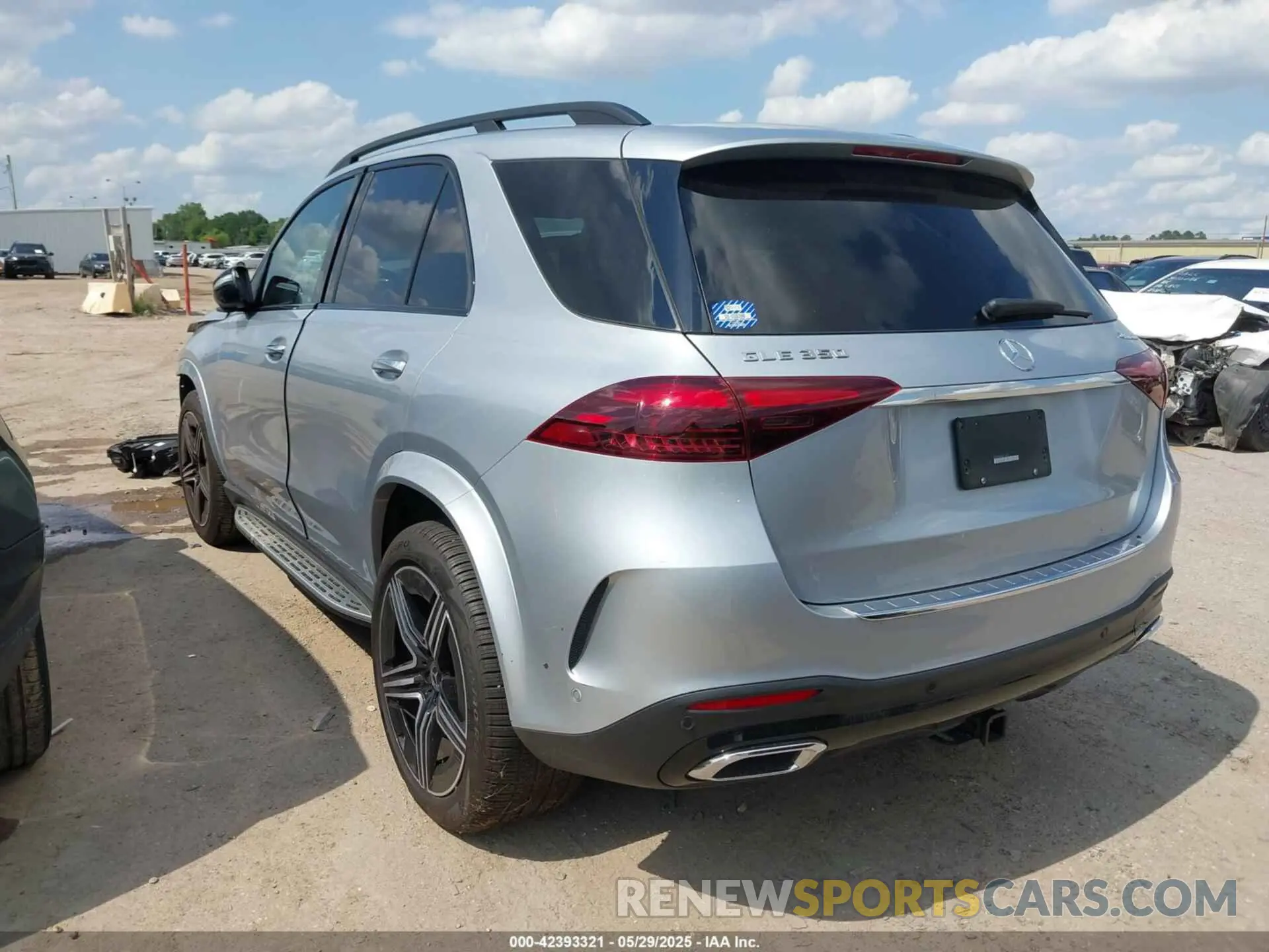 3 fotografías del automóvil dañado 4JGFB4FB0RB217257 MERCEDES-BENZ GLE 350 2024