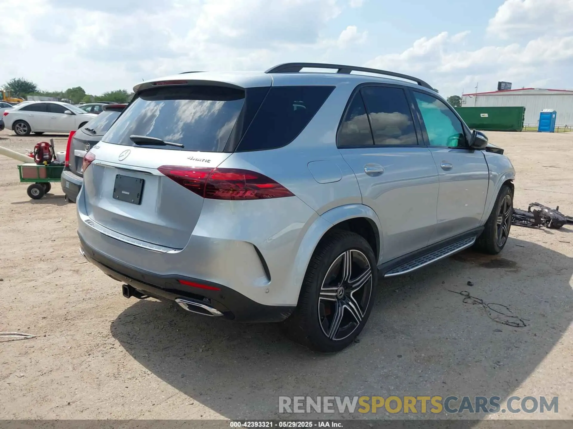 4 fotografías del automóvil dañado 4JGFB4FB0RB217257 MERCEDES-BENZ GLE 350 2024