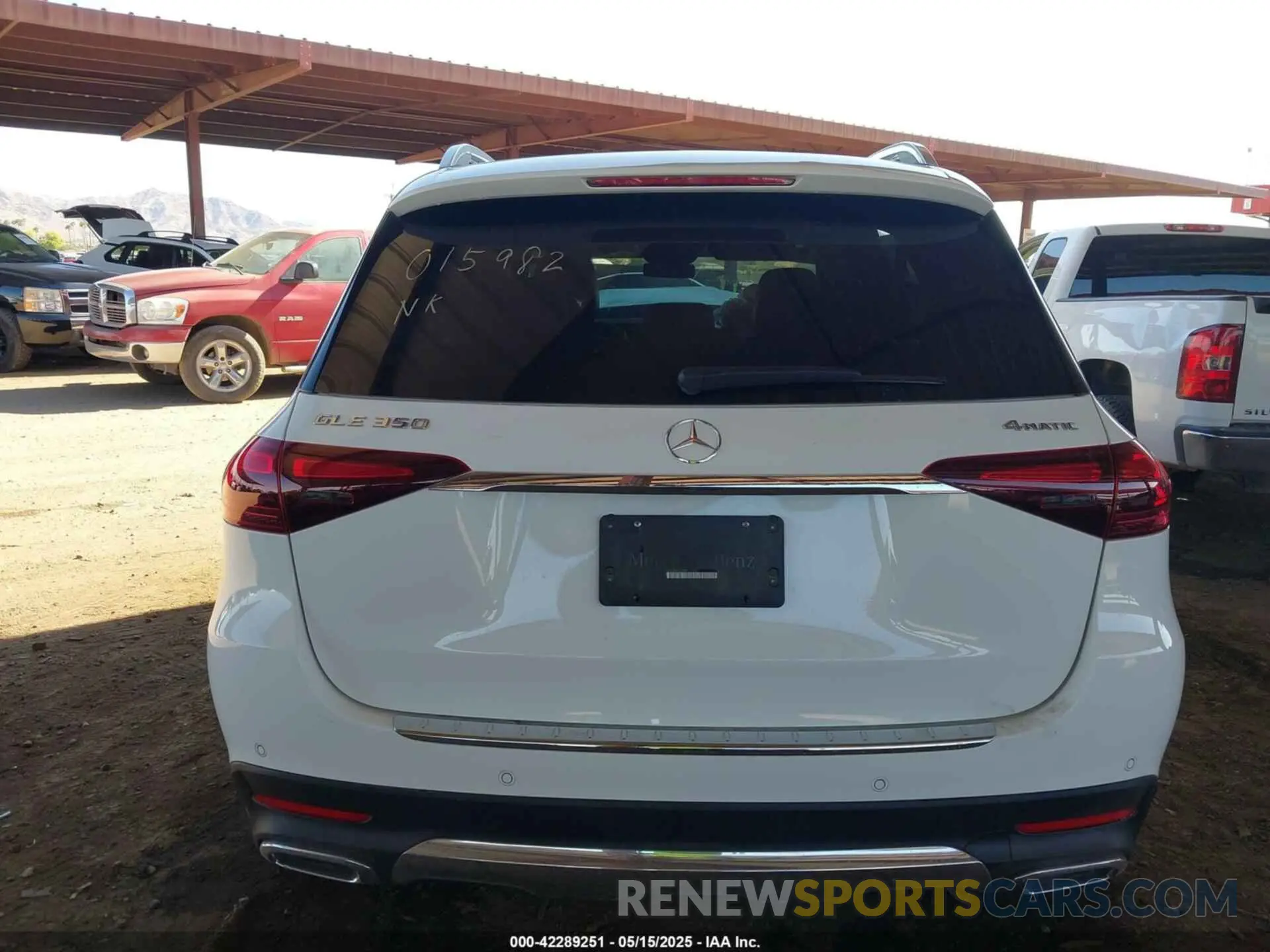 15 fotografías del automóvil dañado 4JGFB4FB3RB015982 MERCEDES-BENZ GLE 350 2024