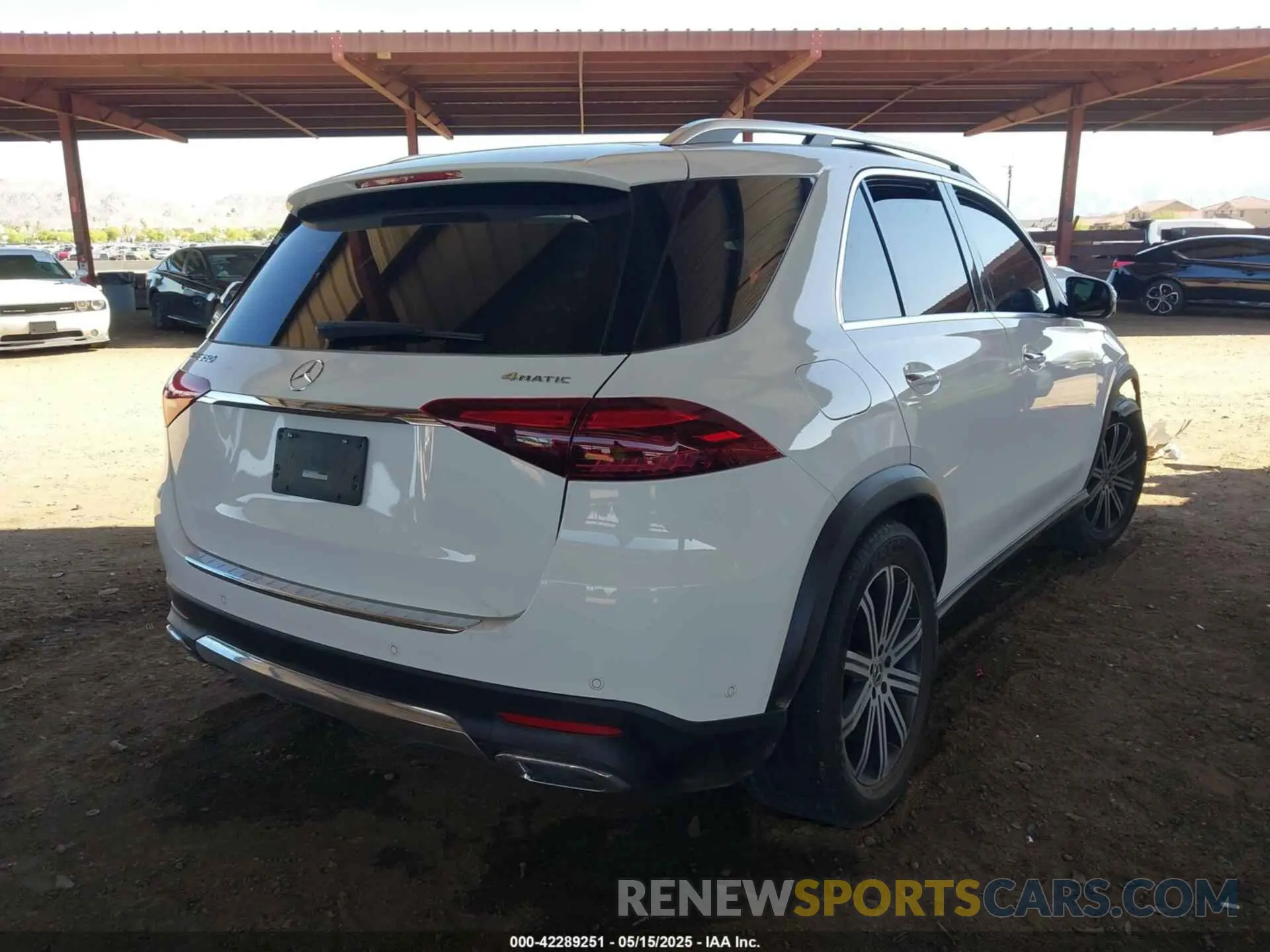 4 fotografías del automóvil dañado 4JGFB4FB3RB015982 MERCEDES-BENZ GLE 350 2024