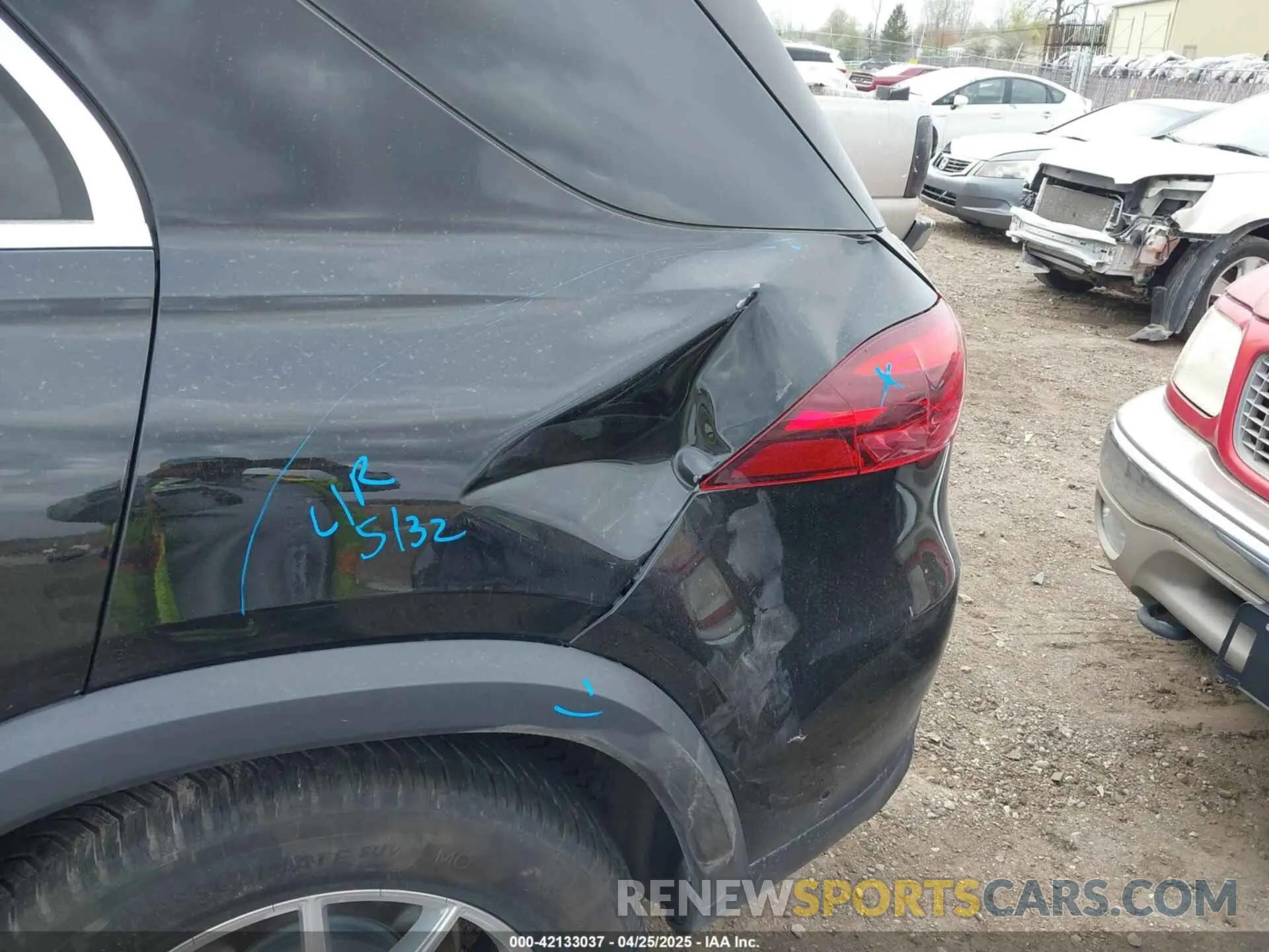 17 fotografías del automóvil dañado 4JGFB4FB3RB045757 MERCEDES-BENZ GLE 350 2024