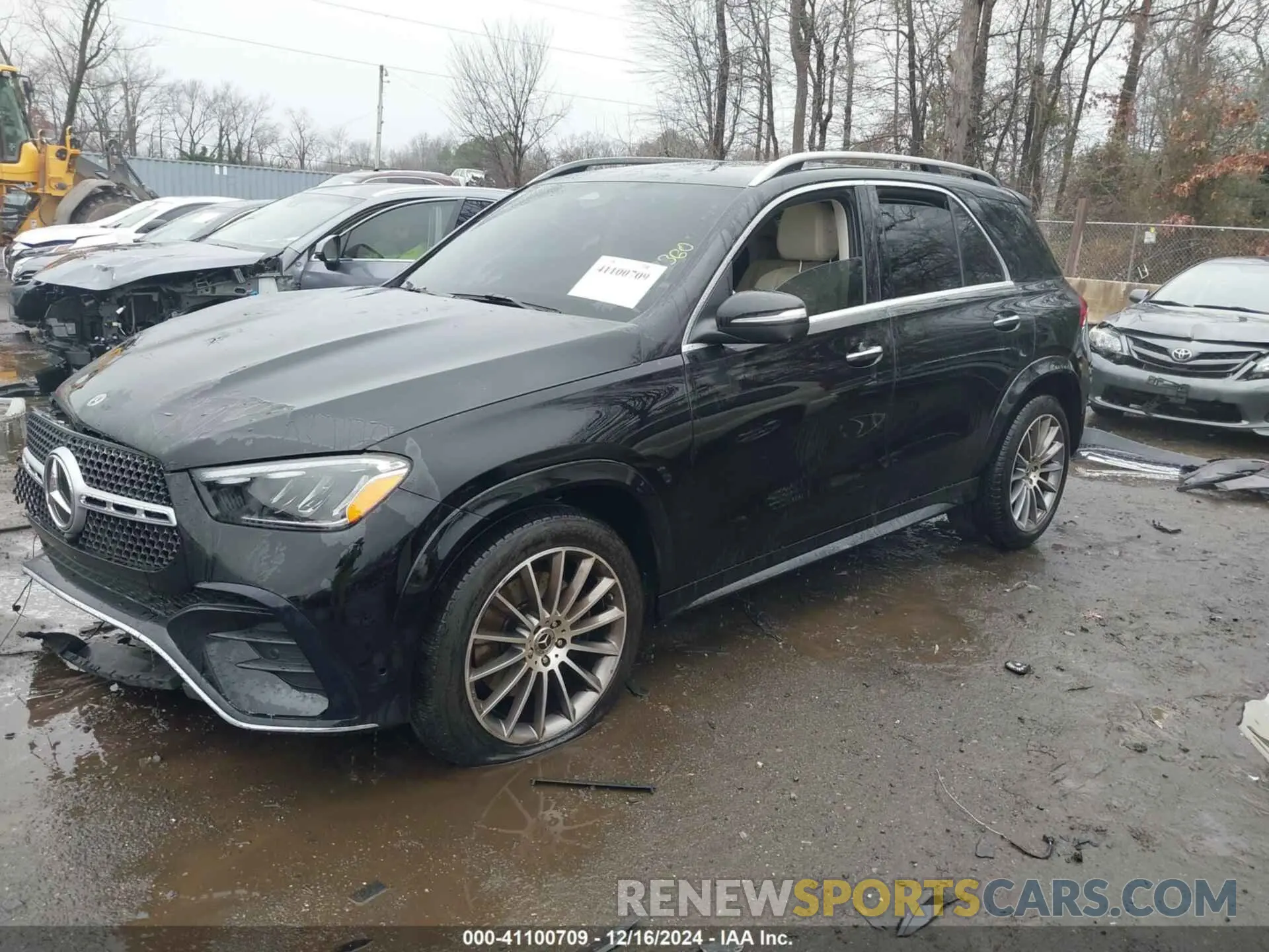 2 fotografías del automóvil dañado 4JGFB4FB4RA998936 MERCEDES-BENZ GLE 350 2024