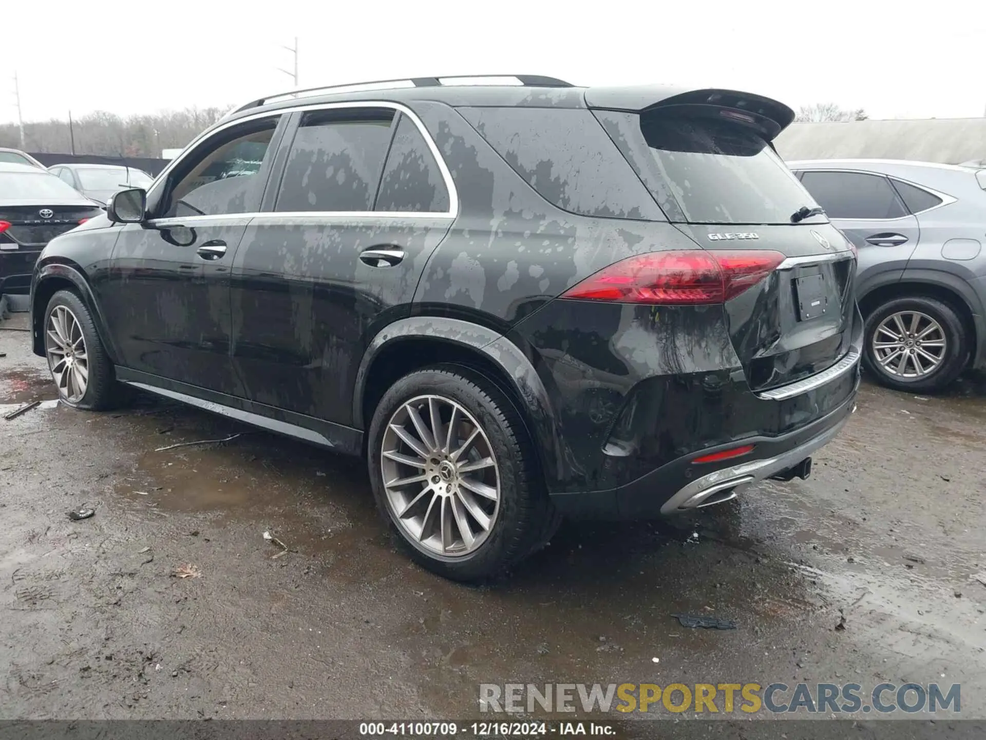 3 fotografías del automóvil dañado 4JGFB4FB4RA998936 MERCEDES-BENZ GLE 350 2024