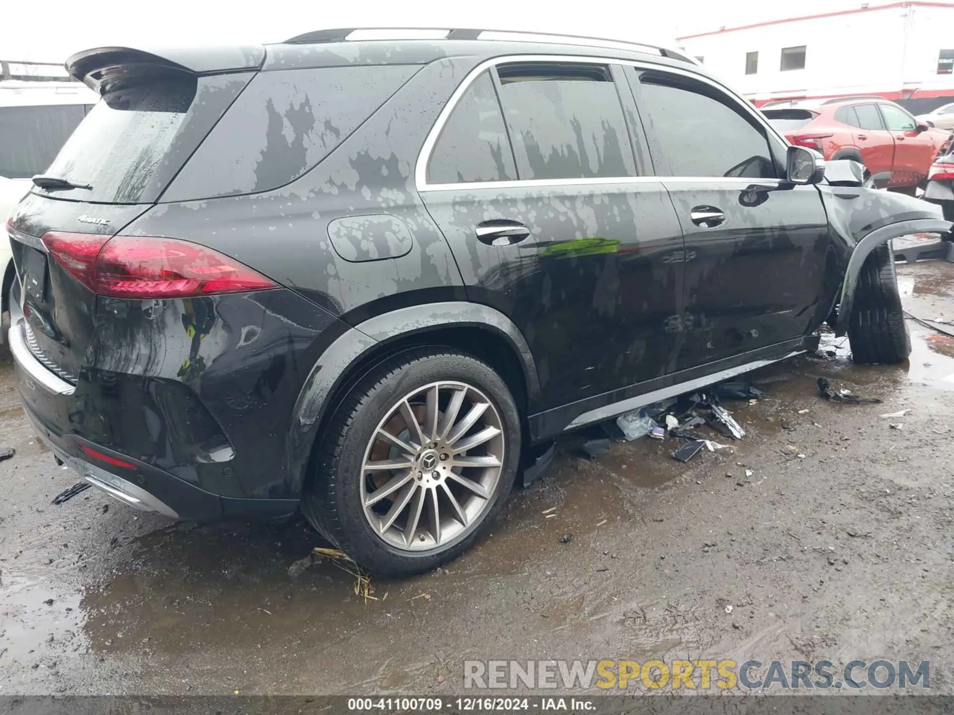 4 fotografías del automóvil dañado 4JGFB4FB4RA998936 MERCEDES-BENZ GLE 350 2024