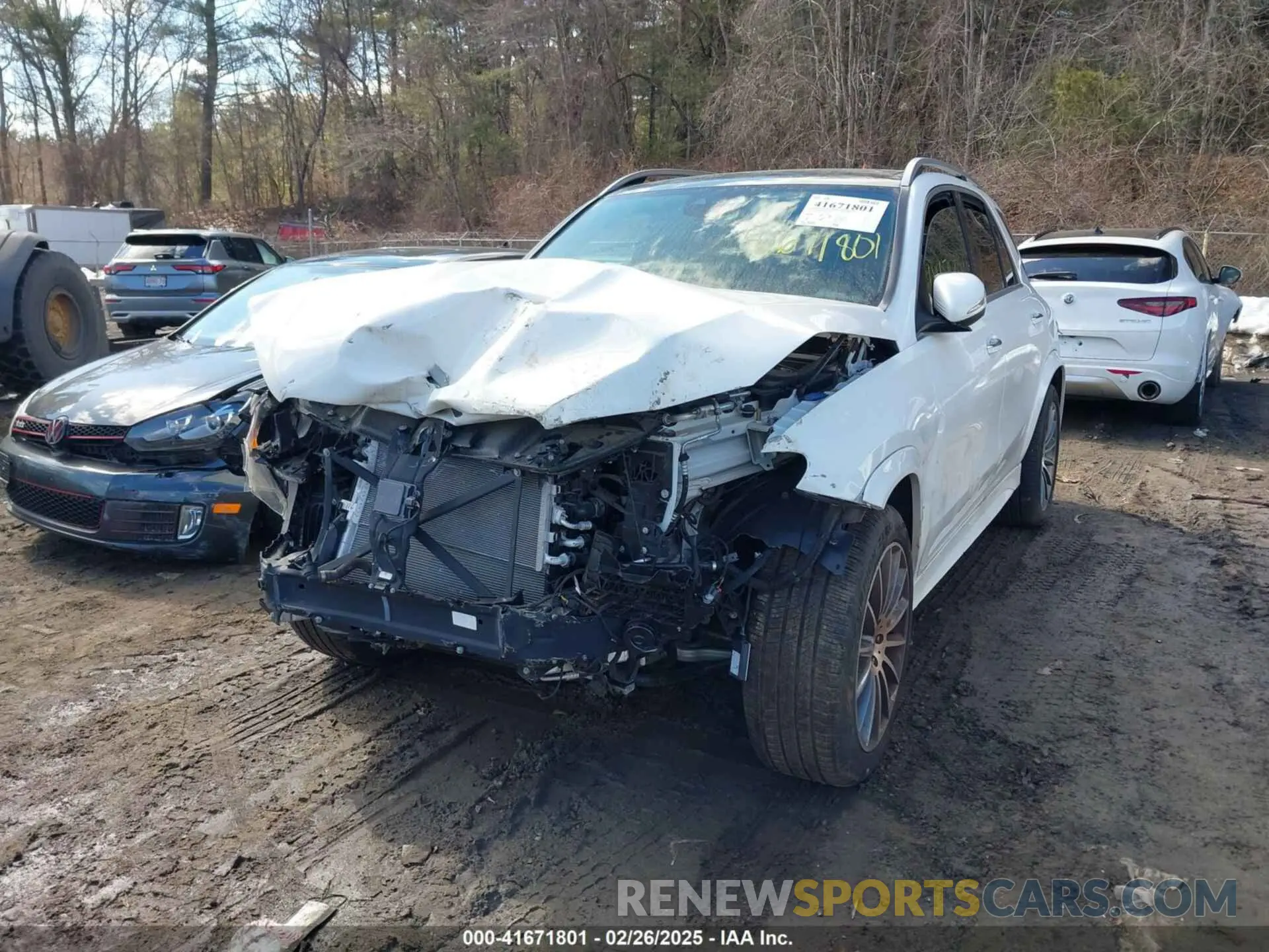 6 fotografías del automóvil dañado 4JGFB4FB5RA971860 MERCEDES-BENZ GLE 350 2024