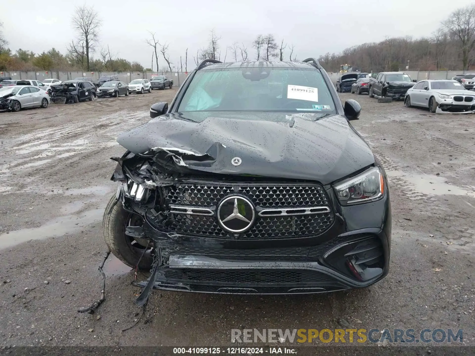 12 fotografías del automóvil dañado 4JGFB4FB5RB088609 MERCEDES-BENZ GLE 350 2024