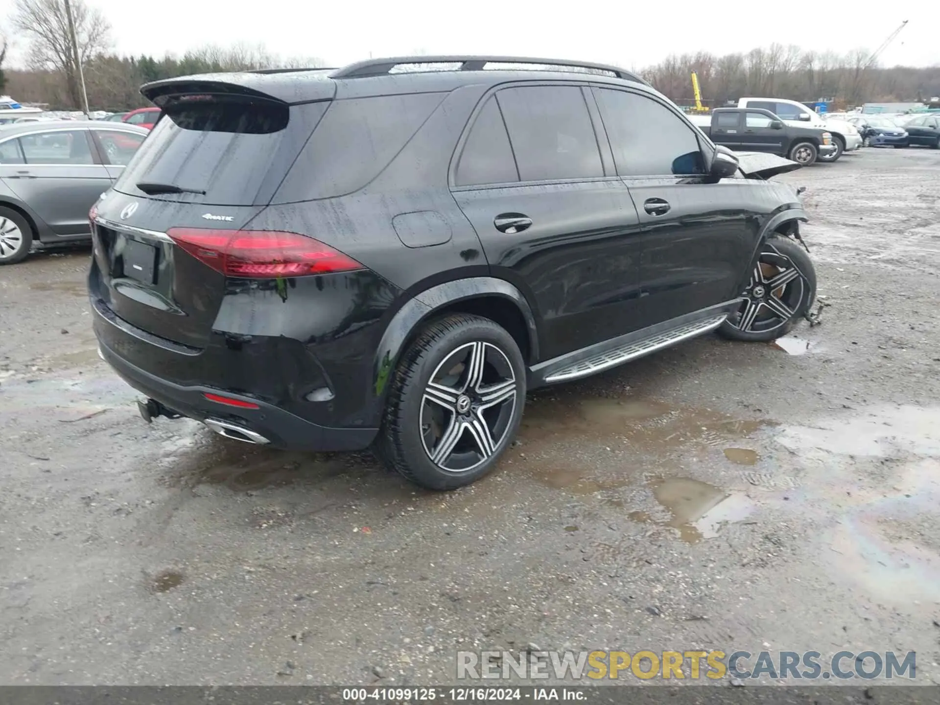 4 fotografías del automóvil dañado 4JGFB4FB5RB088609 MERCEDES-BENZ GLE 350 2024