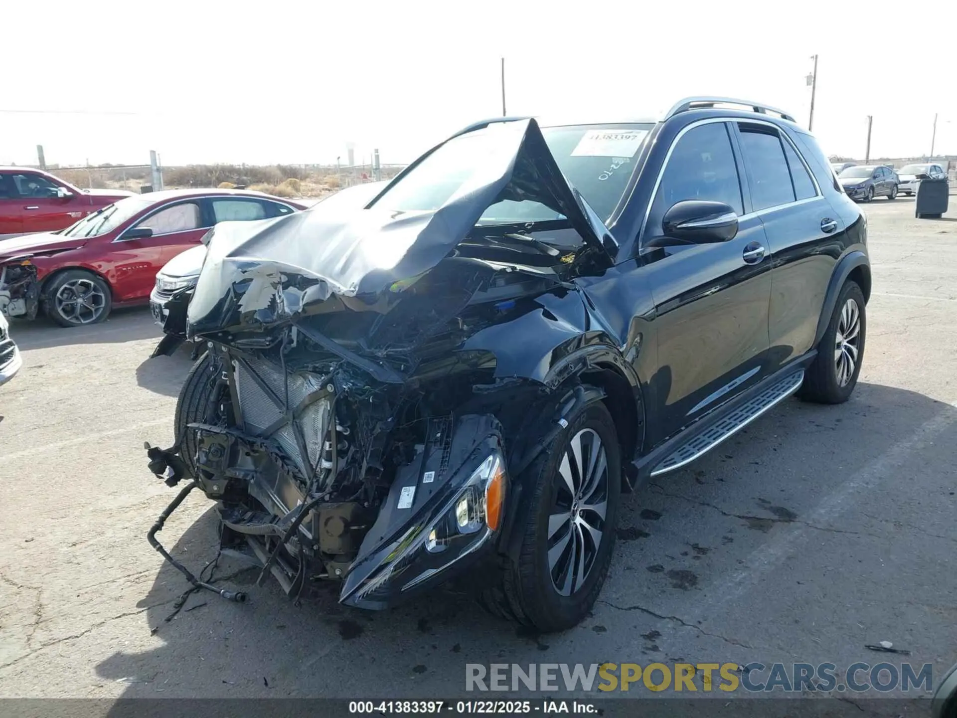 2 fotografías del automóvil dañado 4JGFB4FB5RB265305 MERCEDES-BENZ GLE 350 2024