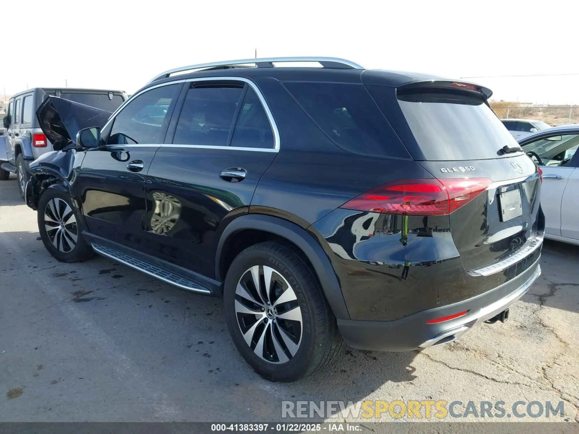 3 fotografías del automóvil dañado 4JGFB4FB5RB265305 MERCEDES-BENZ GLE 350 2024