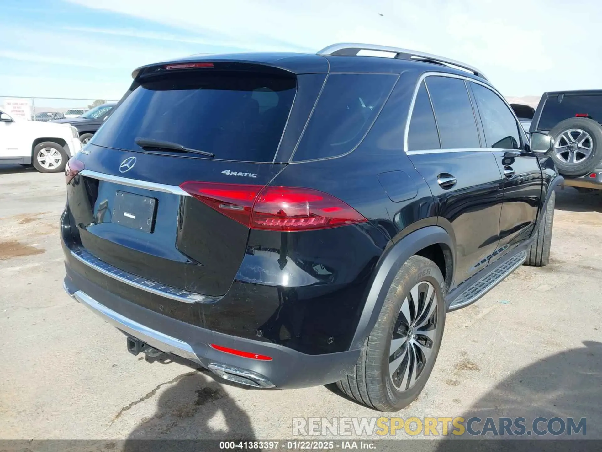 4 fotografías del automóvil dañado 4JGFB4FB5RB265305 MERCEDES-BENZ GLE 350 2024