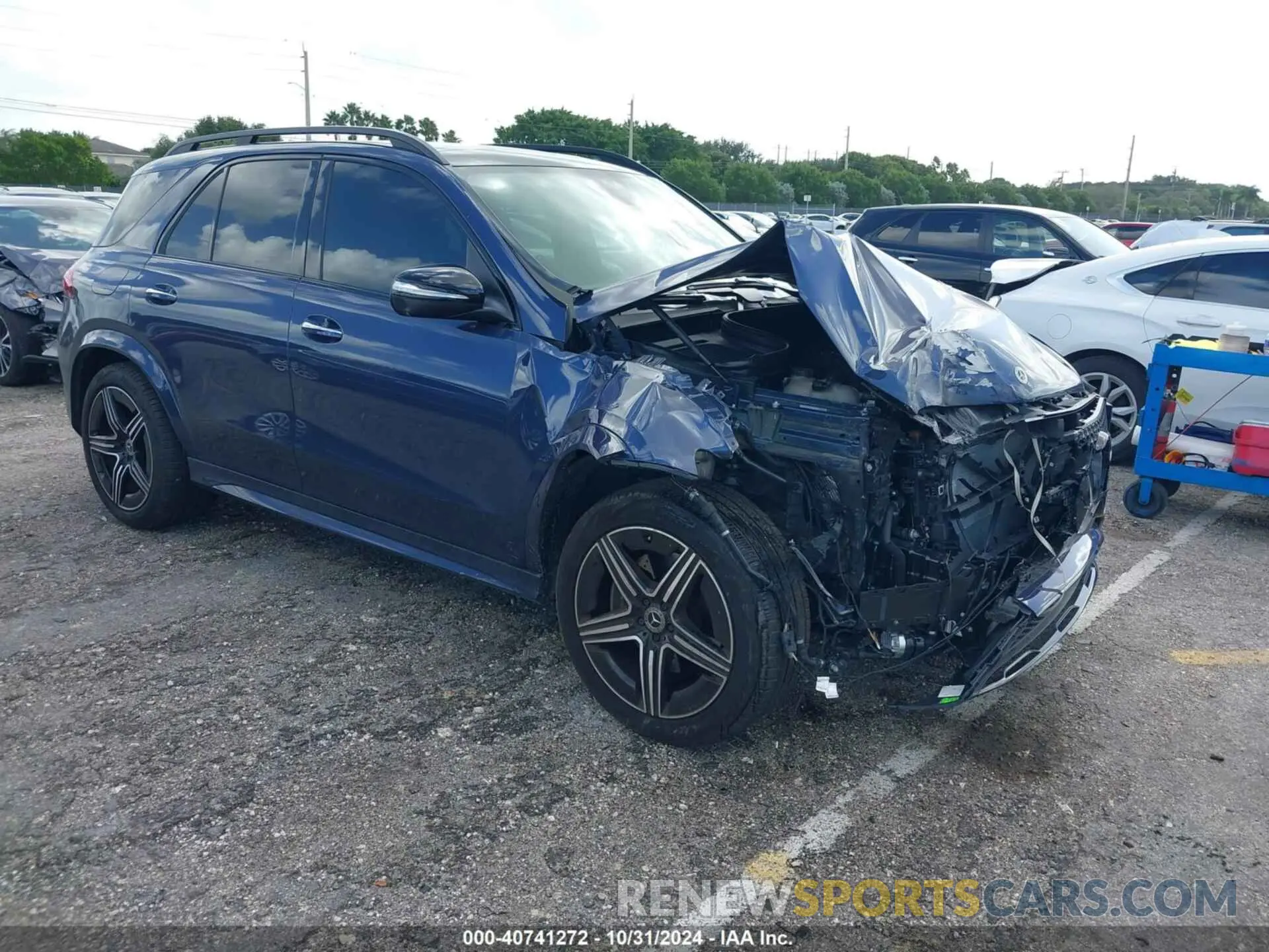 1 fotografías del automóvil dañado 4JGFB4FB7RB115941 MERCEDES-BENZ GLE 350 2024