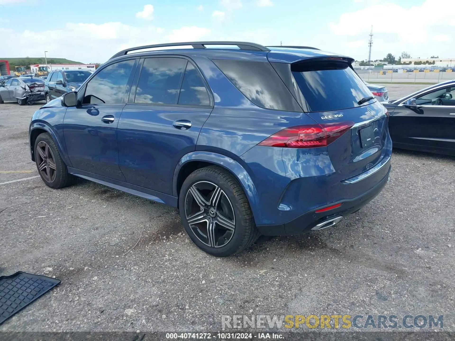 3 fotografías del automóvil dañado 4JGFB4FB7RB115941 MERCEDES-BENZ GLE 350 2024