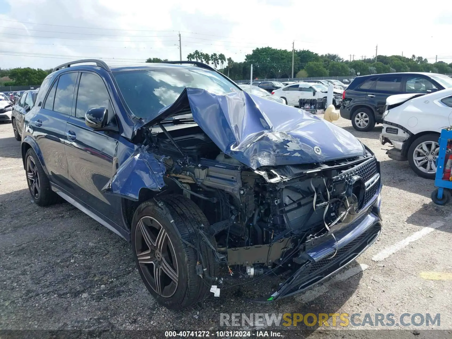 6 fotografías del automóvil dañado 4JGFB4FB7RB115941 MERCEDES-BENZ GLE 350 2024