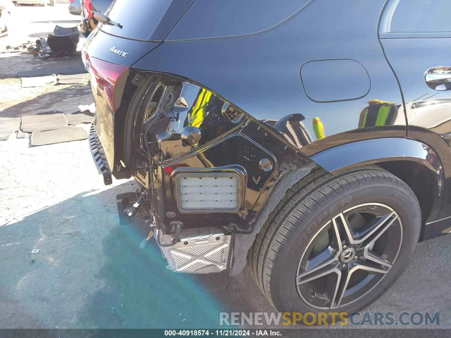 18 fotografías del automóvil dañado 4JGFB4FB7RB255715 MERCEDES-BENZ GLE 350 2024