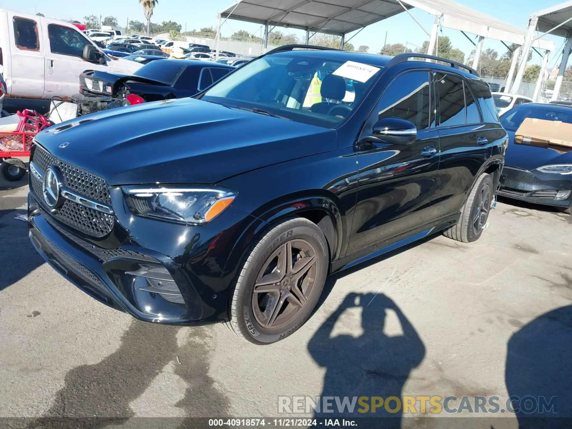 2 fotografías del automóvil dañado 4JGFB4FB7RB255715 MERCEDES-BENZ GLE 350 2024