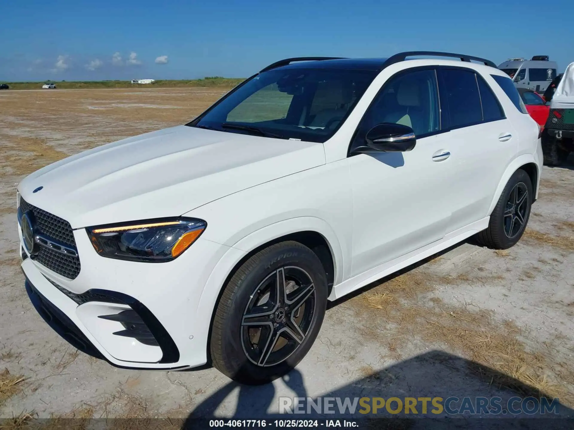 2 fotografías del automóvil dañado 4JGFB4FB9RB140565 MERCEDES-BENZ GLE 350 2024