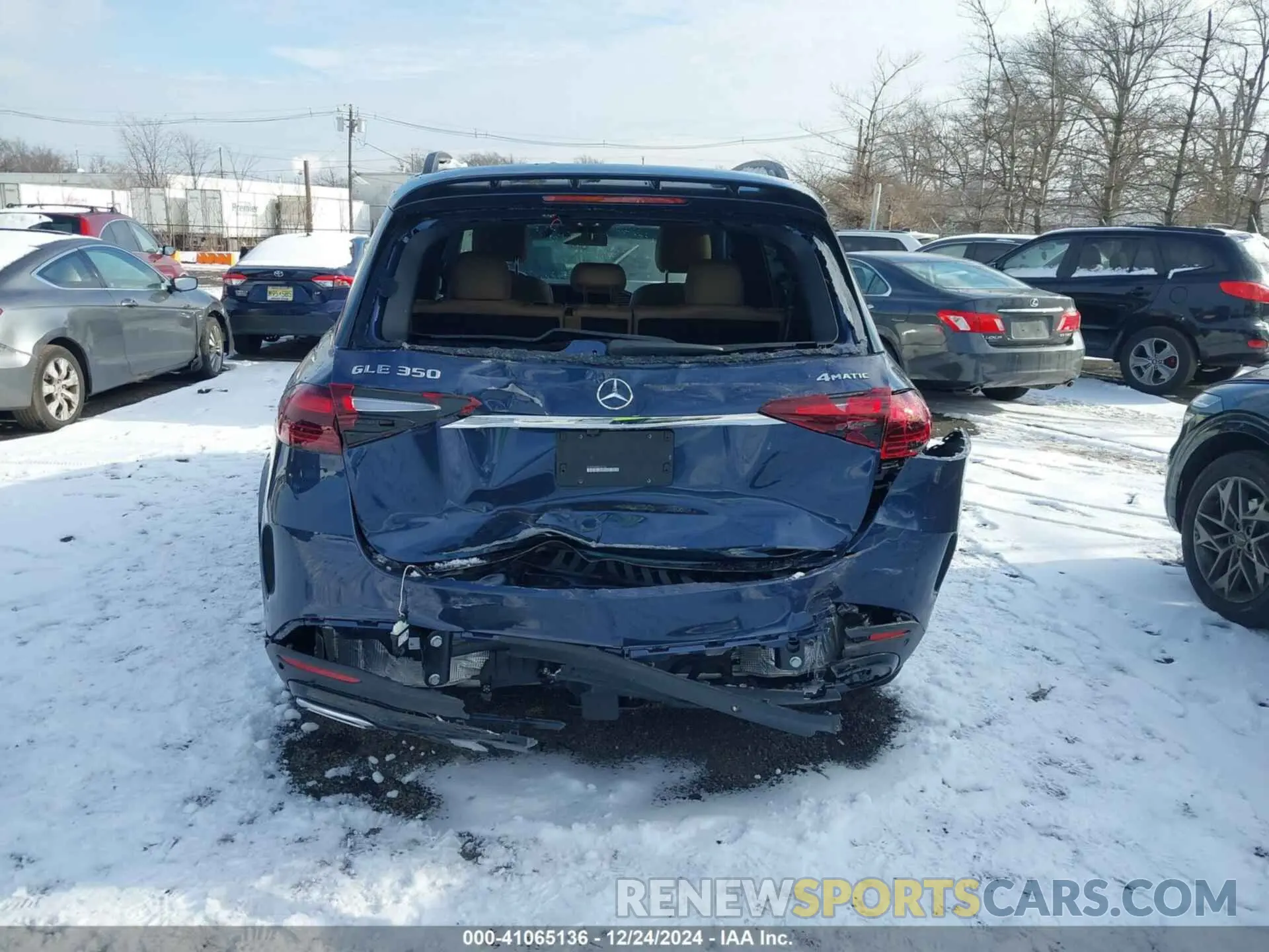 6 fotografías del automóvil dañado 4JGFB4FB9RB152781 MERCEDES-BENZ GLE 350 2024