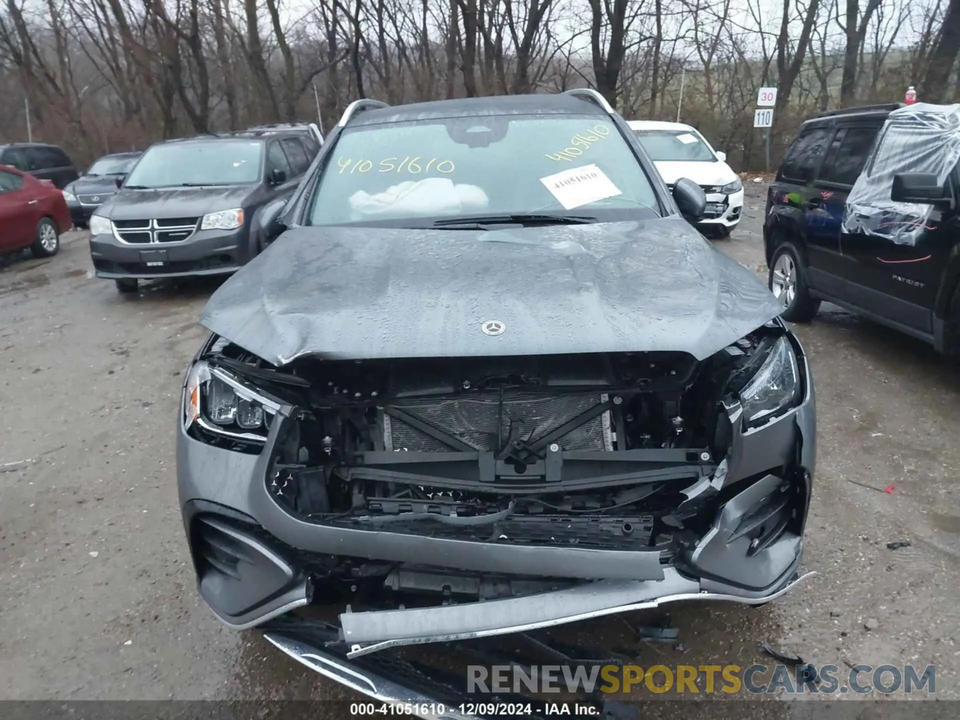12 fotografías del automóvil dañado 4JGFB4FE1RB143681 MERCEDES-BENZ GLE 350 2024