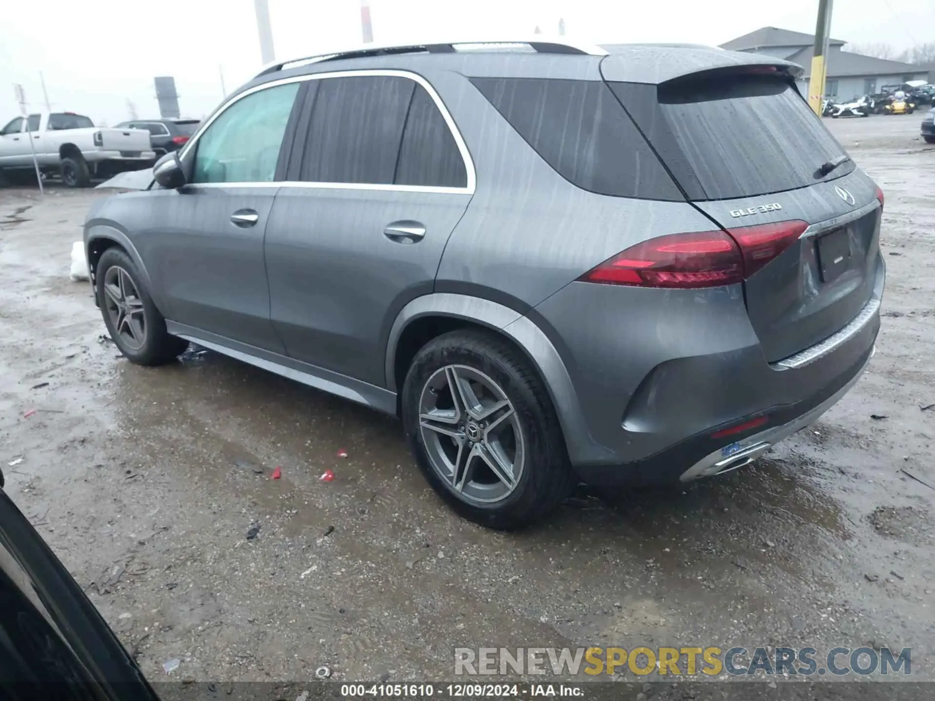 3 fotografías del automóvil dañado 4JGFB4FE1RB143681 MERCEDES-BENZ GLE 350 2024