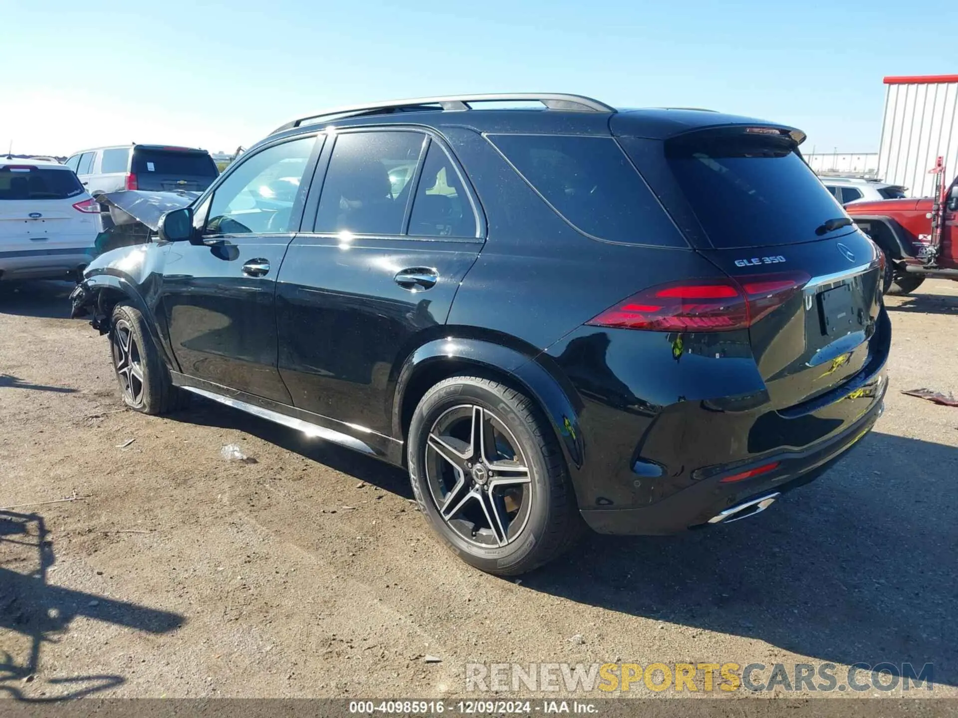 3 fotografías del automóvil dañado 4JGFB4FB9SB329920 MERCEDES-BENZ GLE 350 2025