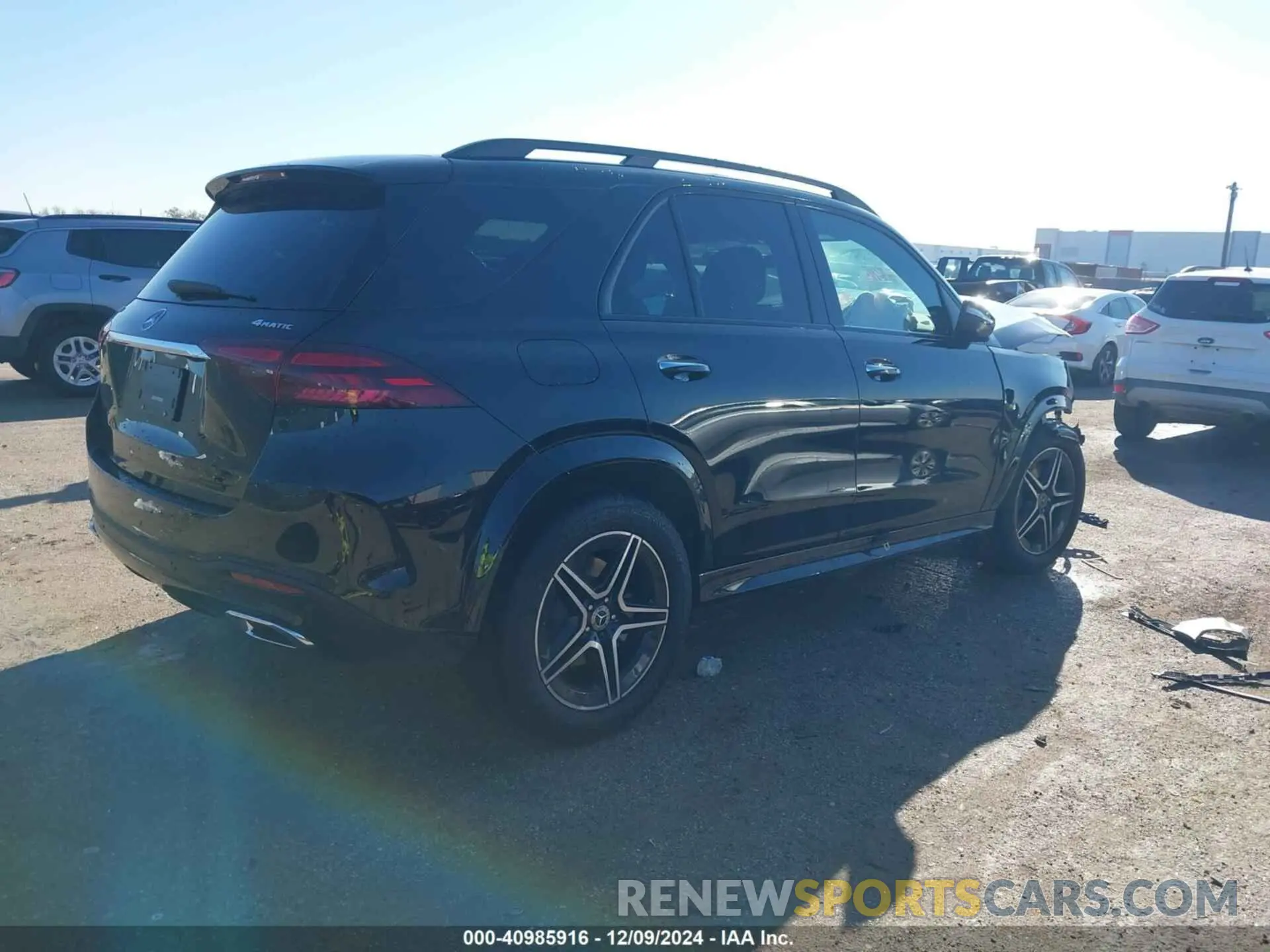 4 fotografías del automóvil dañado 4JGFB4FB9SB329920 MERCEDES-BENZ GLE 350 2025