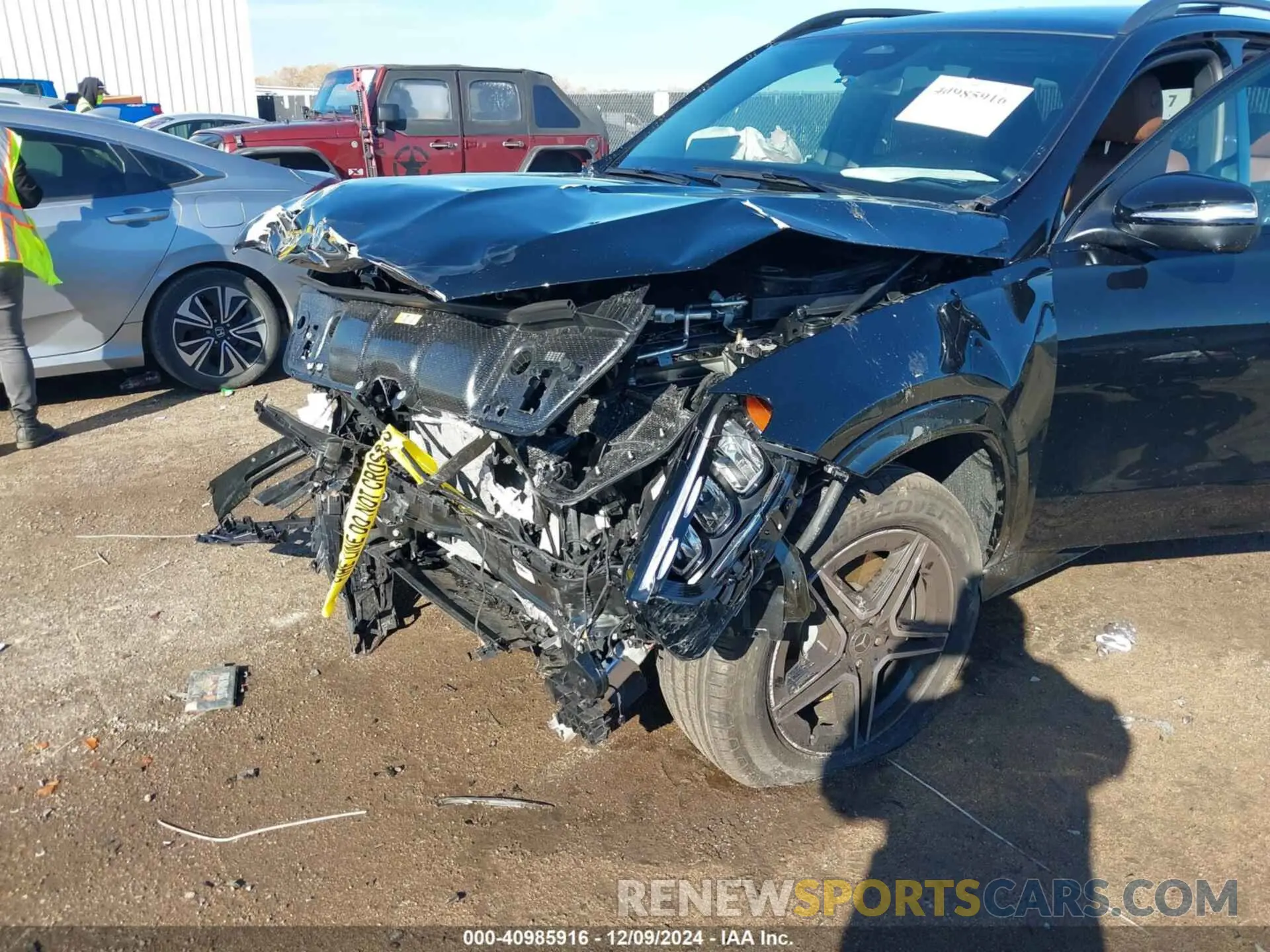 6 fotografías del automóvil dañado 4JGFB4FB9SB329920 MERCEDES-BENZ GLE 350 2025