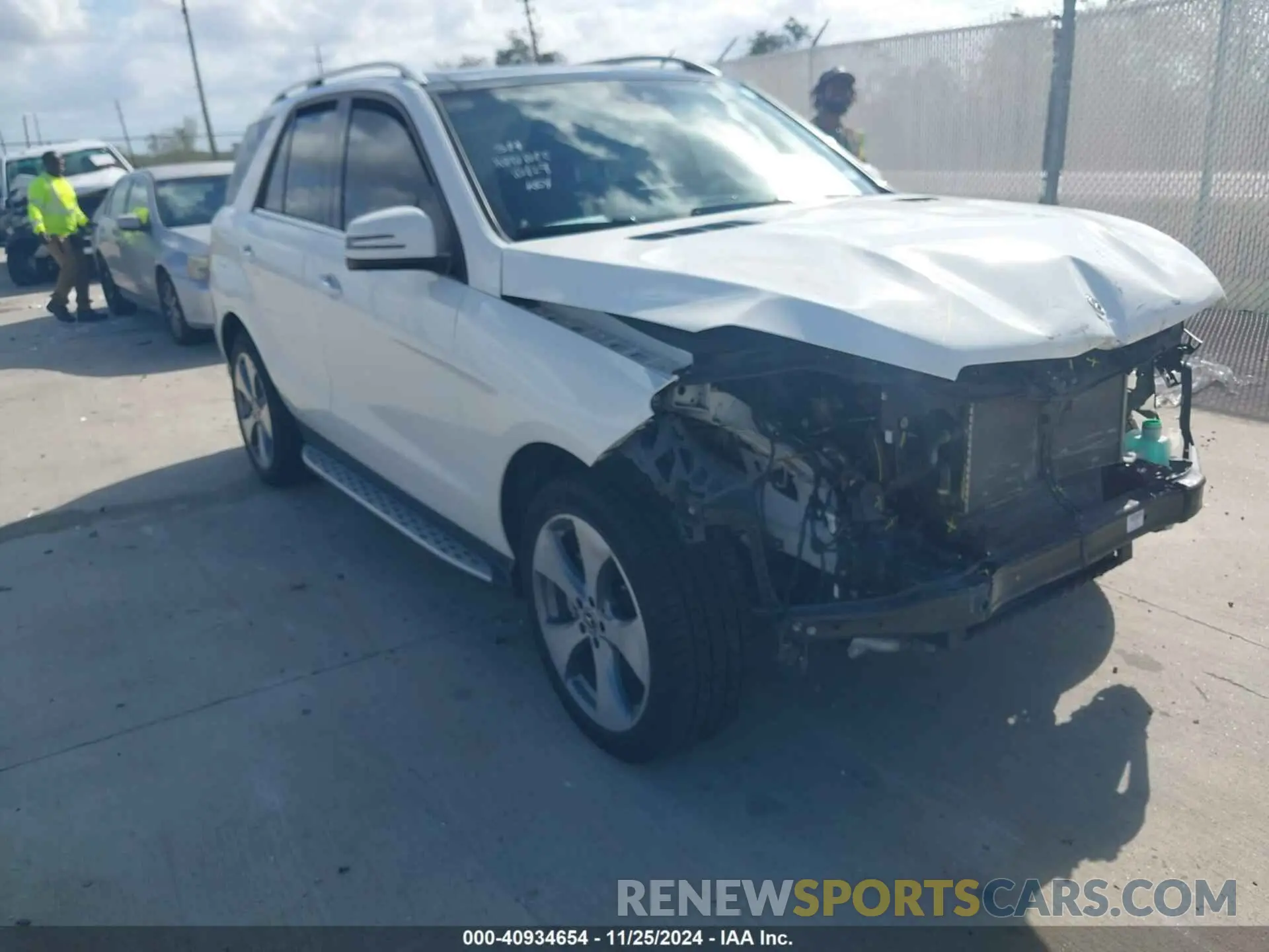 1 fotografías del automóvil dañado 4JGDA5GB0KB216629 MERCEDES-BENZ GLE 400 2019